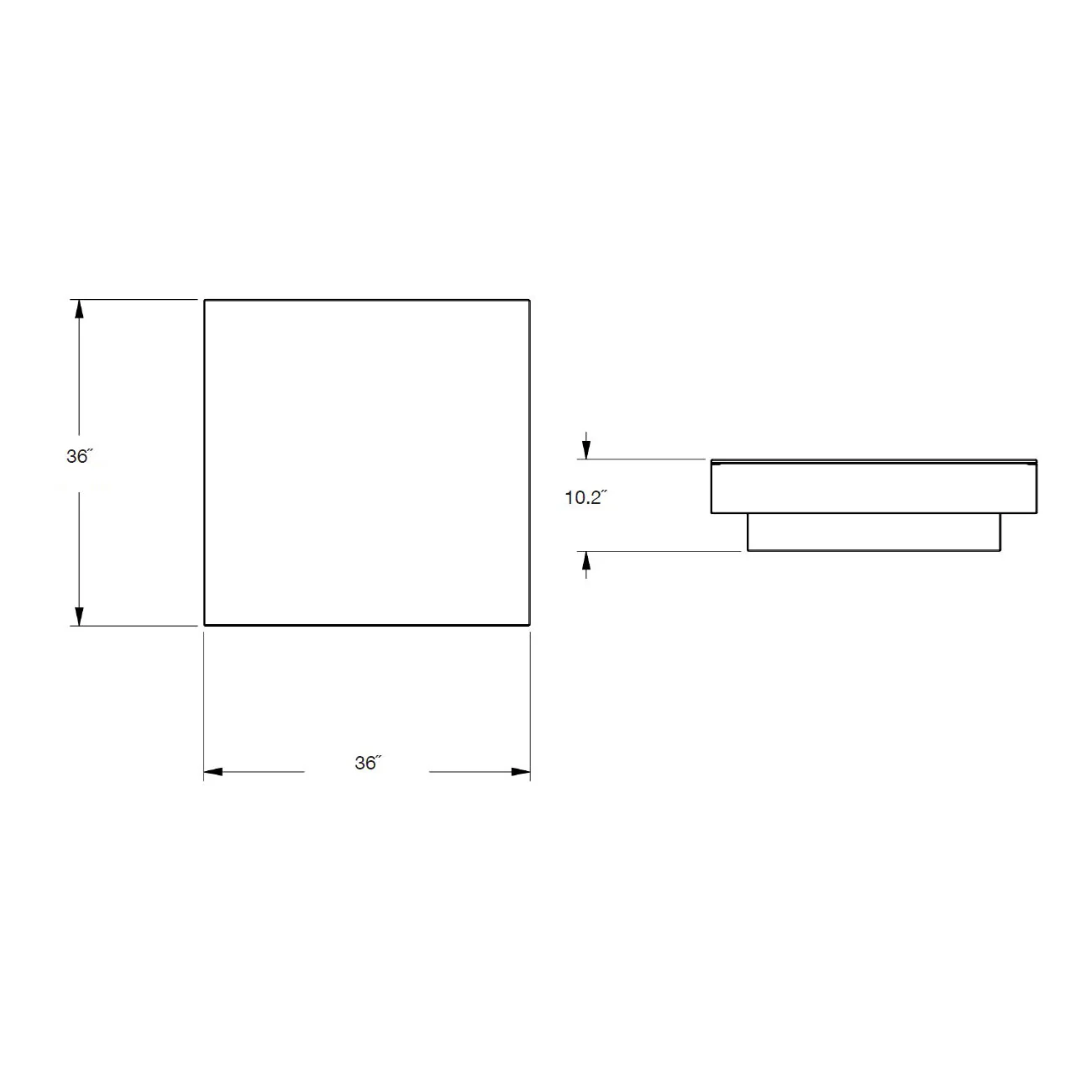 Platform One Outdoor Side/Coffee Table - Image 31
