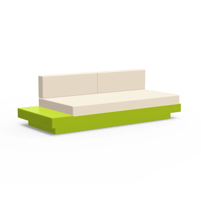Platform One Outdoor Sofa with Left or Right Table - Image 33