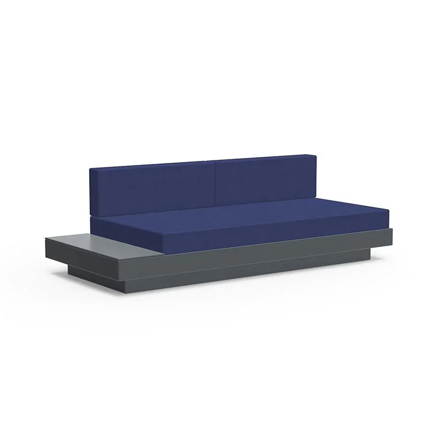 Platform One Outdoor Sofa with Left or Right Table - Image 59