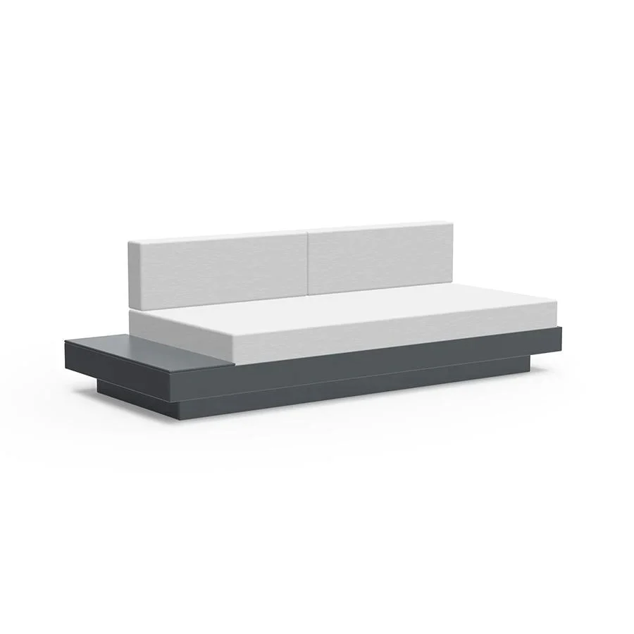 Platform One Outdoor Sofa with Left or Right Table - Image 60