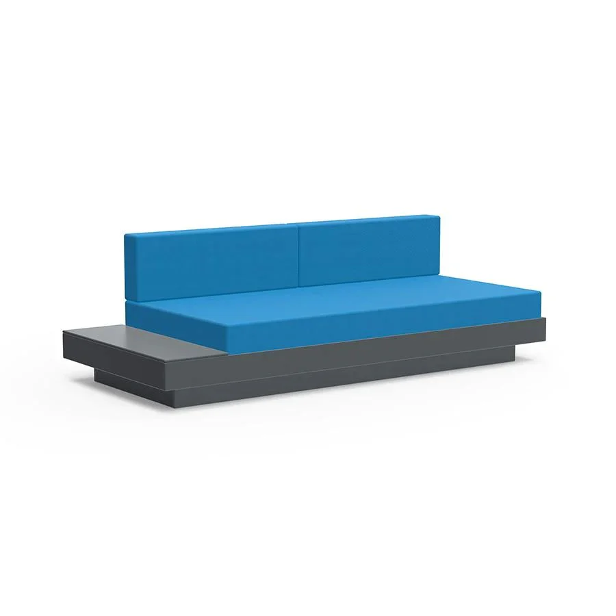 Platform One Outdoor Sofa with Left or Right Table - Image 62