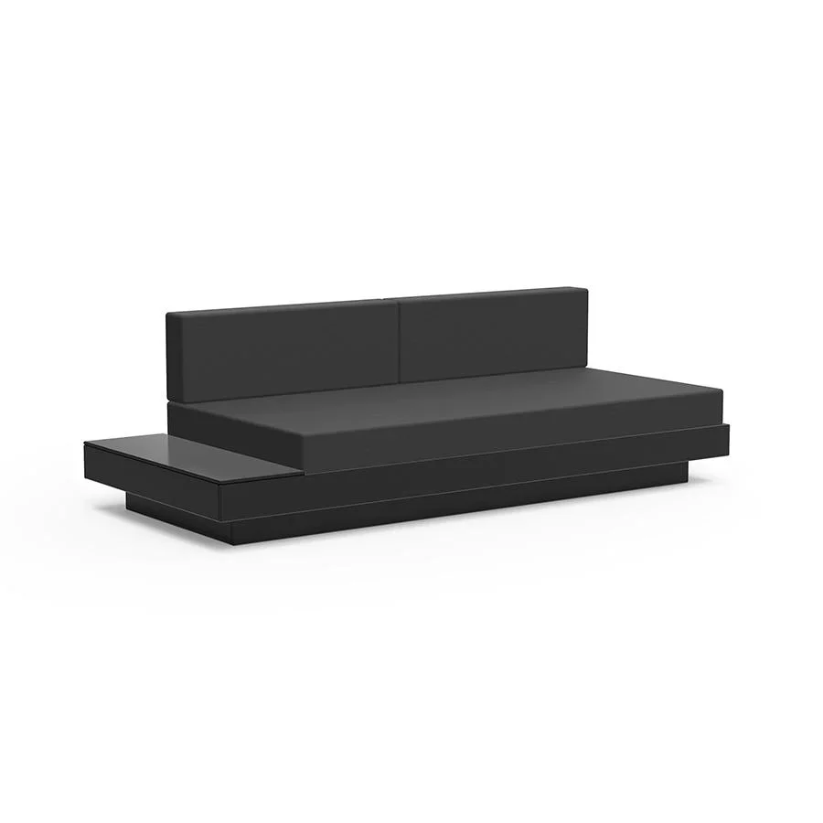 Platform One Outdoor Sofa with Left or Right Table - Image 69