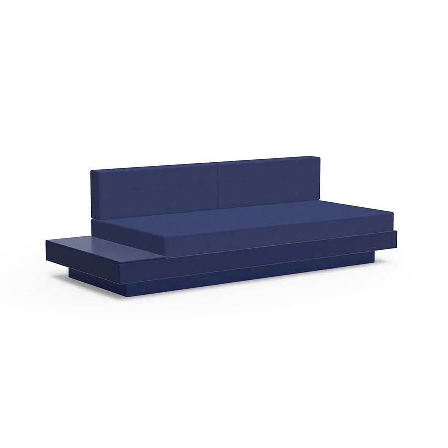 Platform One Outdoor Sofa with Left or Right Table - Image 75