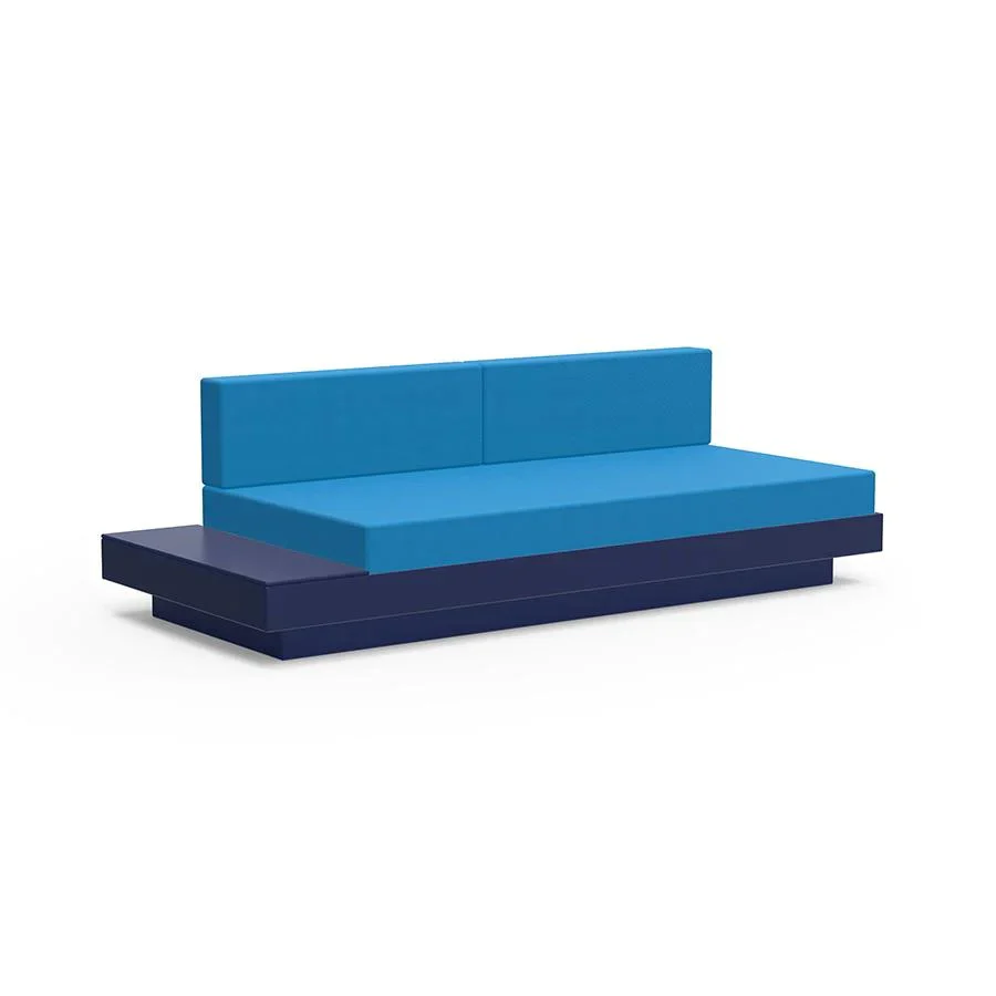 Platform One Outdoor Sofa with Left or Right Table - Image 79