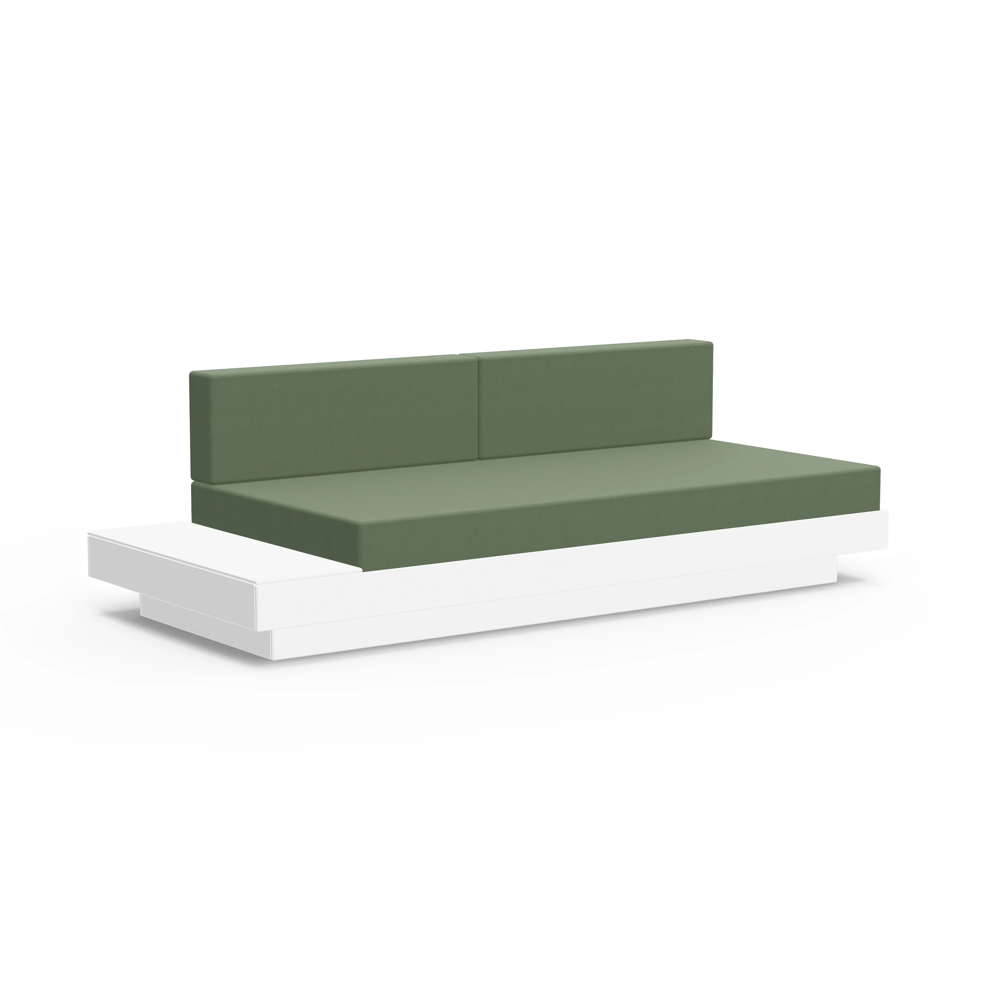 Platform One Outdoor Sofa with Left or Right Table - Image 93