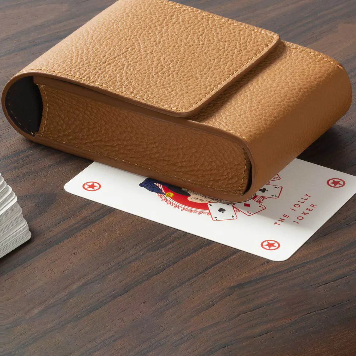 Giobagnara x Poltrona Frau Playing Card Leather Pochette - Image 4