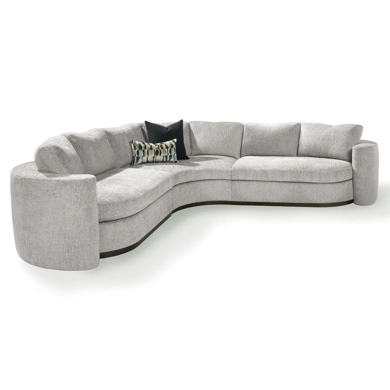 Playing Hooky Curved Sectional Sofa - Image 13