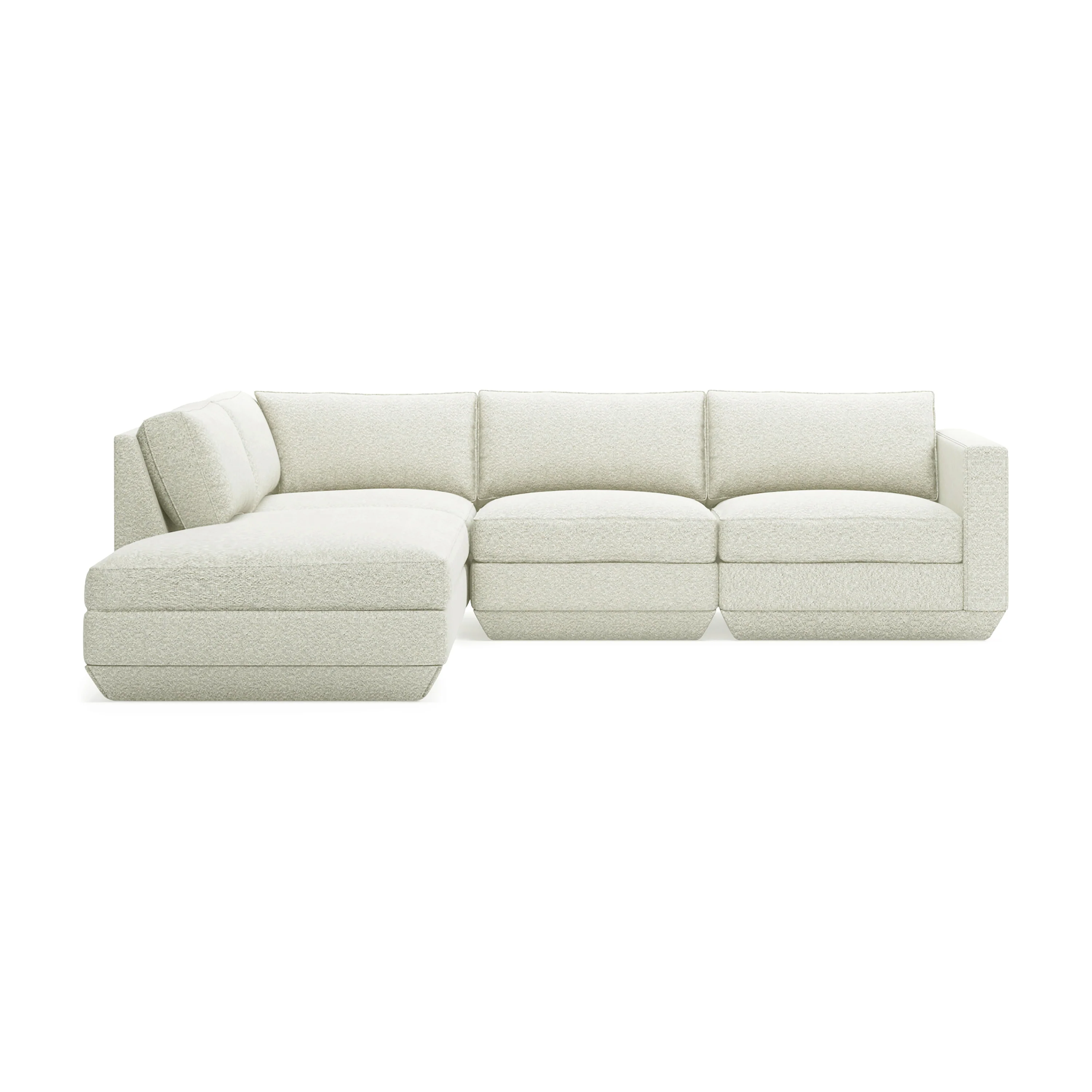 Podium Modular 4-piece Lounge Sectional A - Image 6