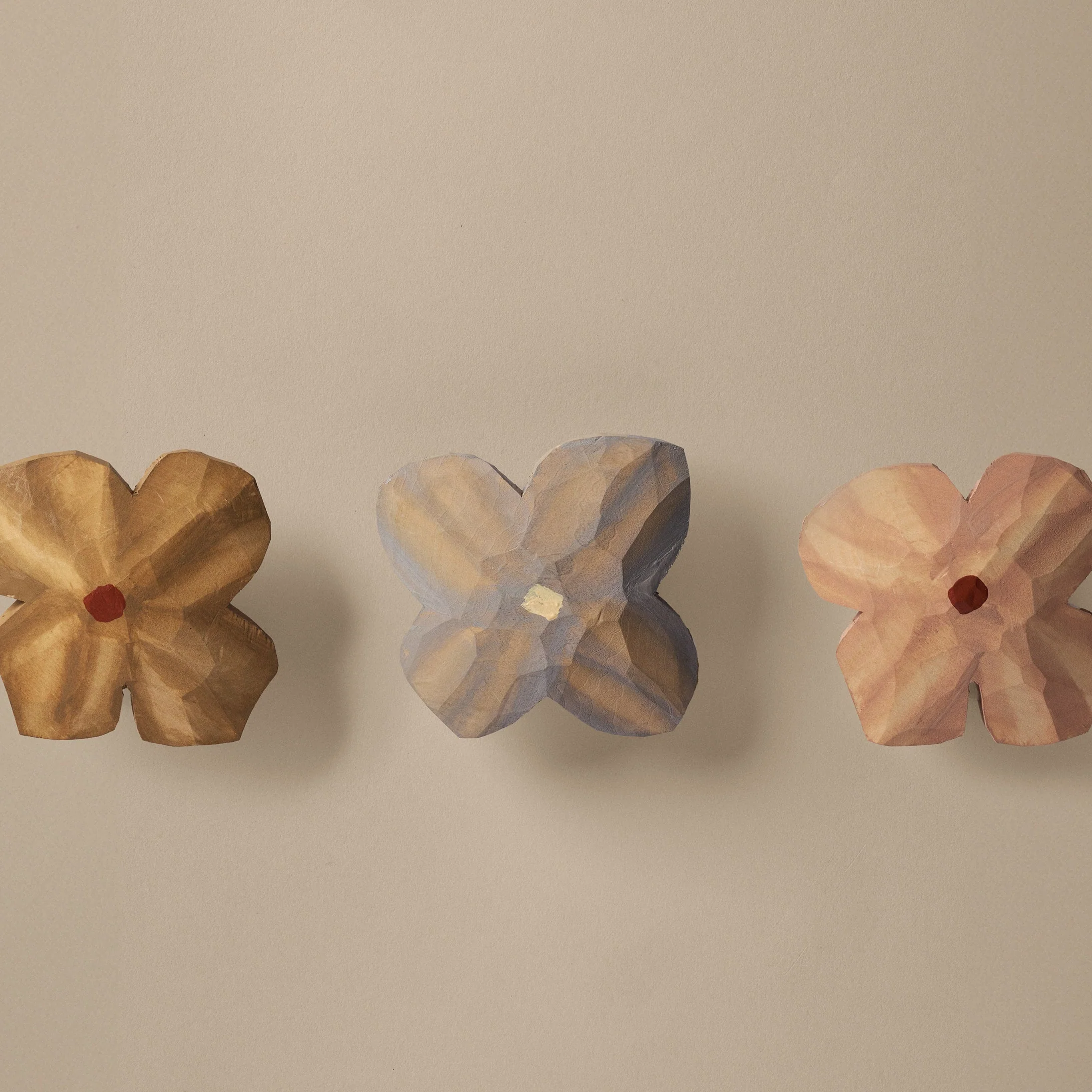 Poesie Hand-Carved Magnets (Set of 3) - Image 3