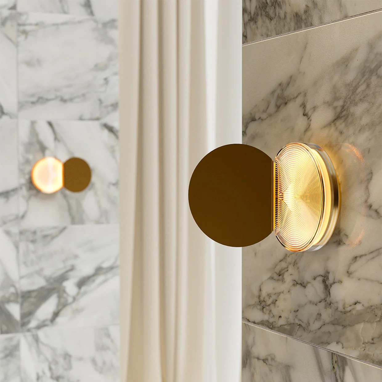 Poudrier LED Wall Sconce - Image 2