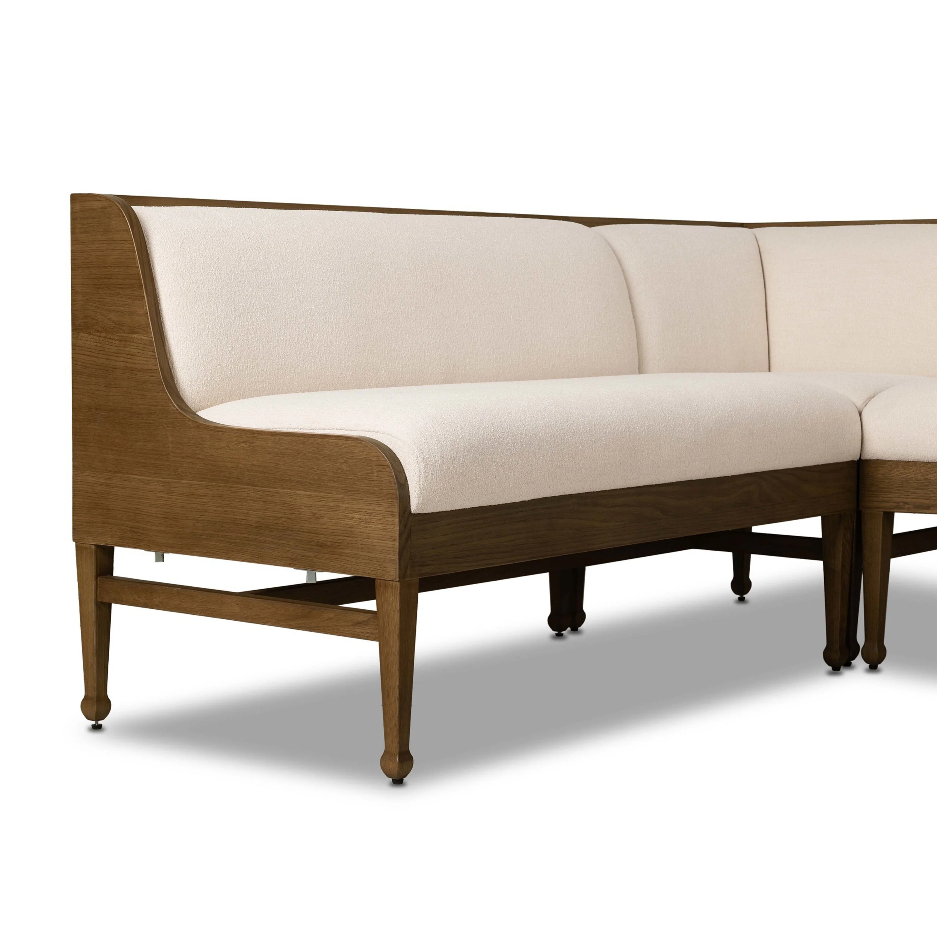 Priscilla Banquette U Shape Dining Bench - Image 6