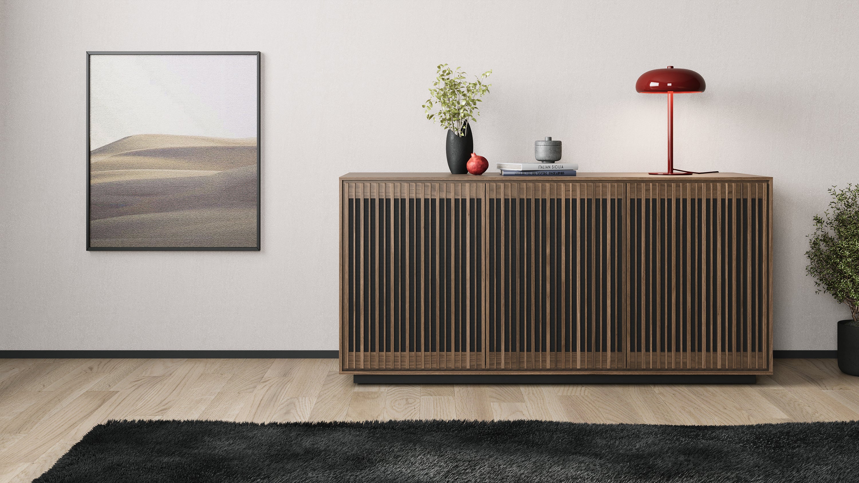 Profile 3-Door Media Storage Console - Image 23