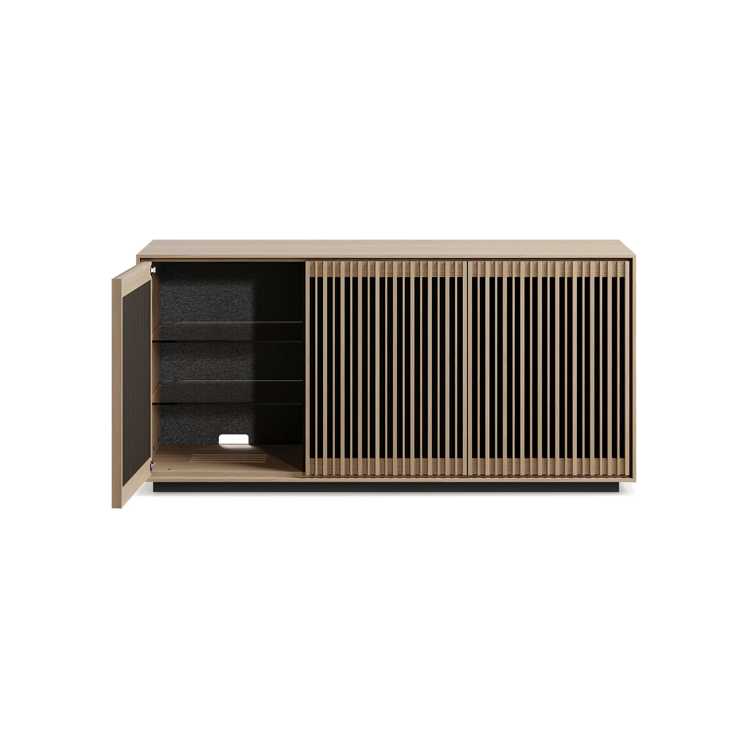 Profile 3-Door Media Storage Console - Image 7