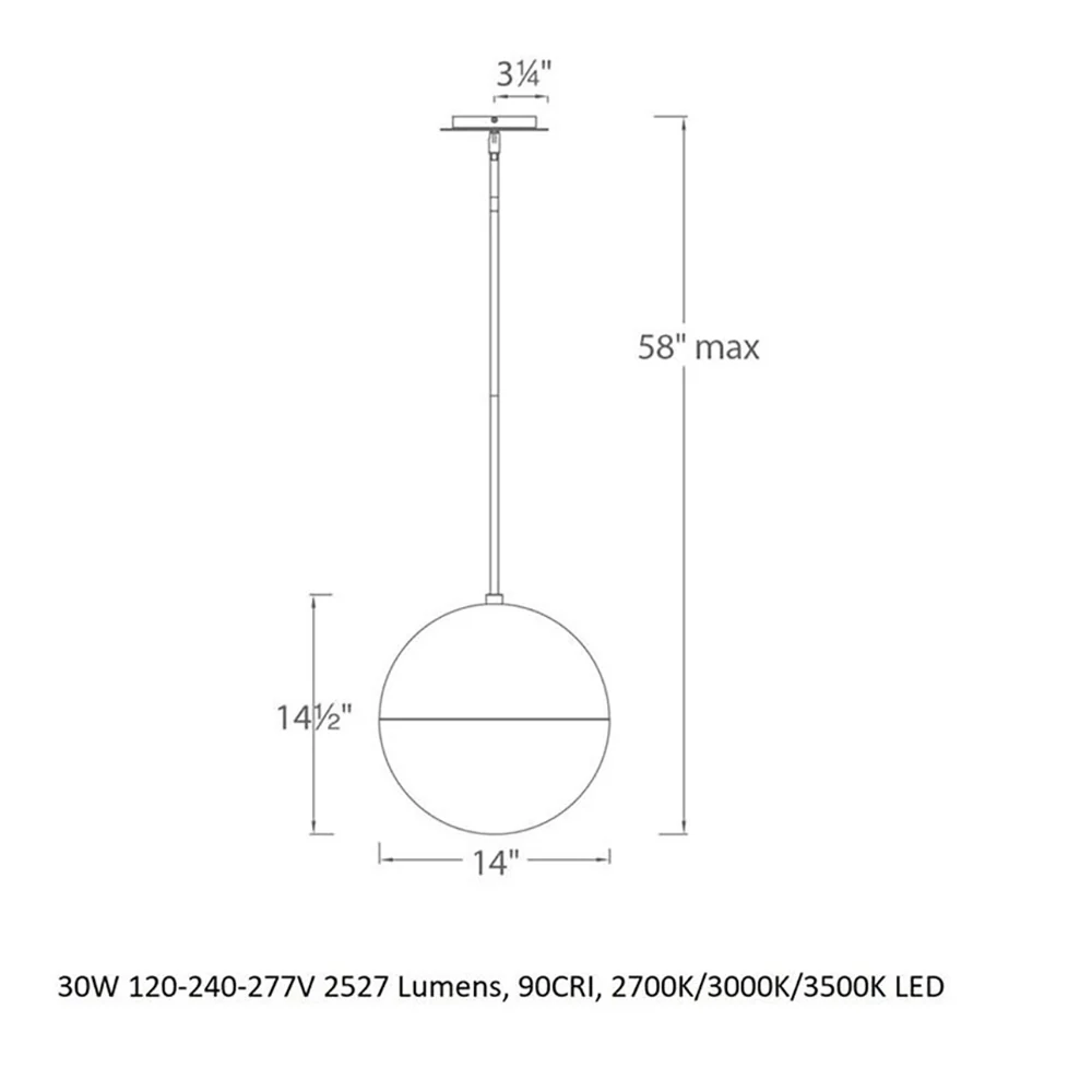 Punk LED Pendant Light - Image 6
