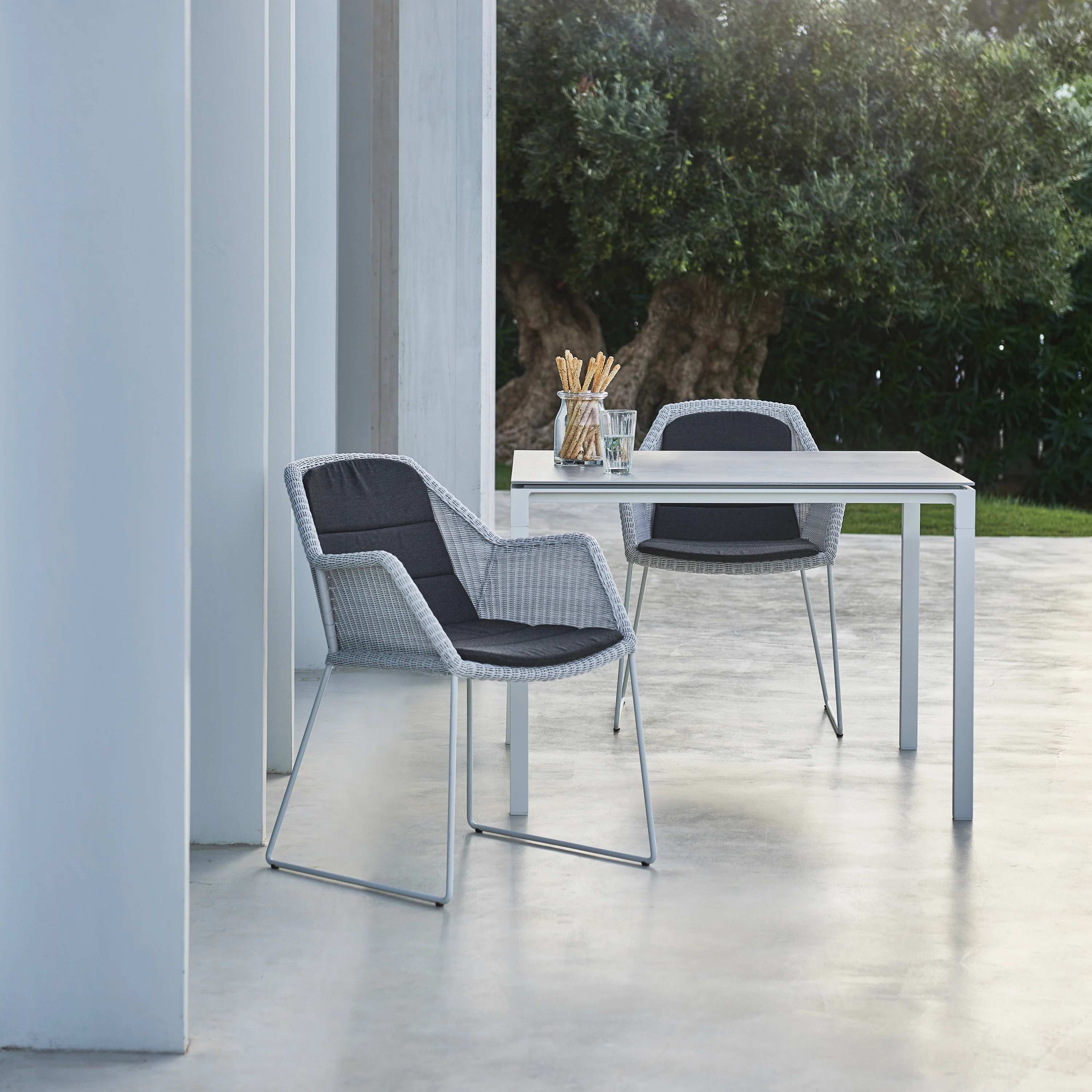 Pure Outdoor Square Dining Table - Image 17