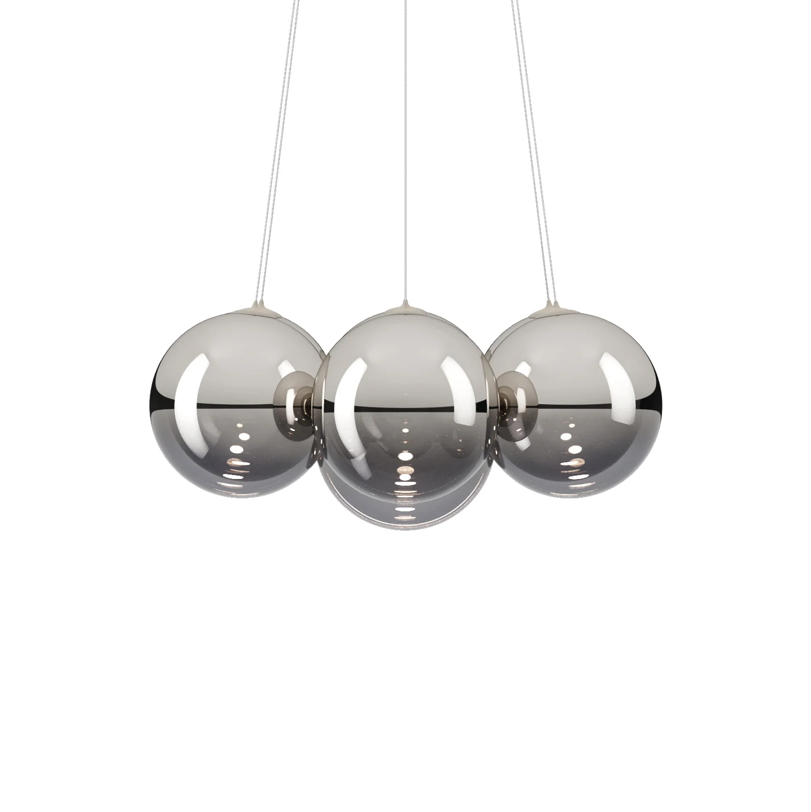 Random Cloud Large Multi Light LED Pendant Light - Image 2