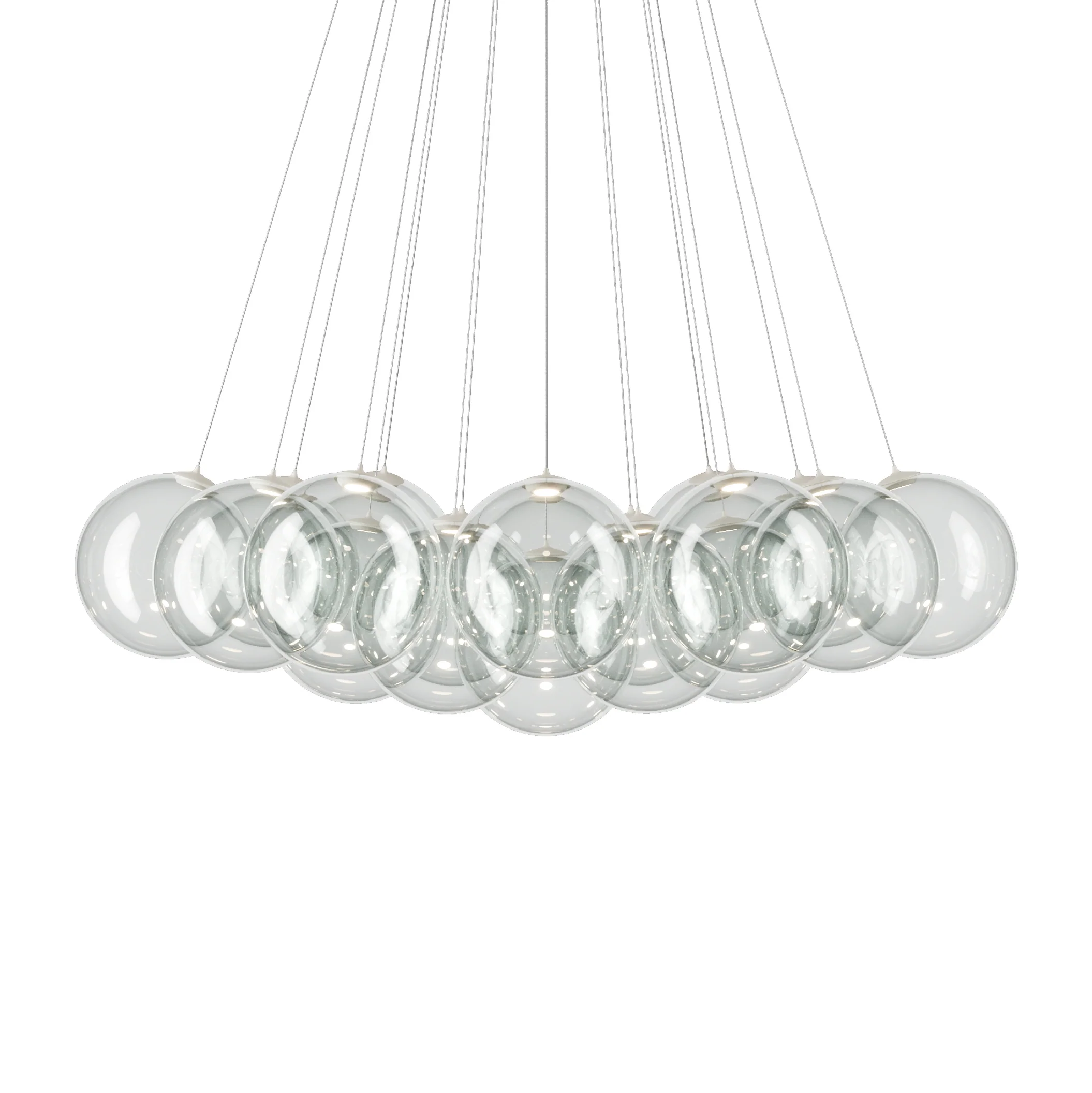 Random Cloud Large Multi Light LED Pendant Light - Image 32