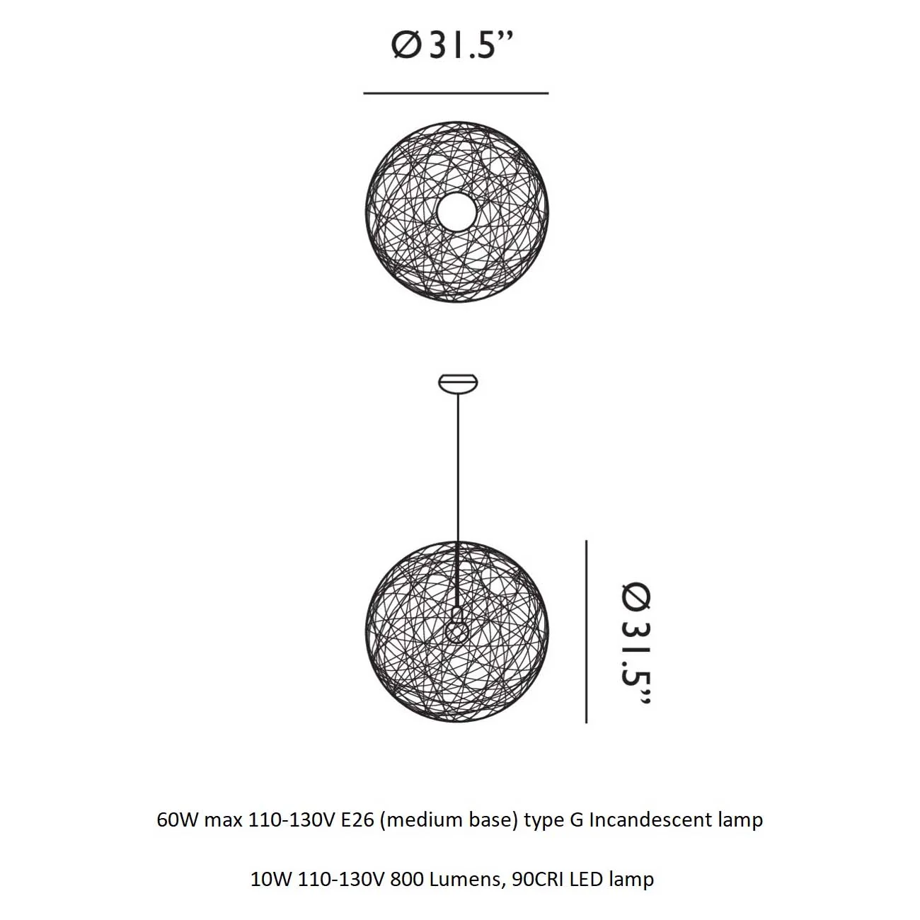 Random II Pendant Light - Image 23