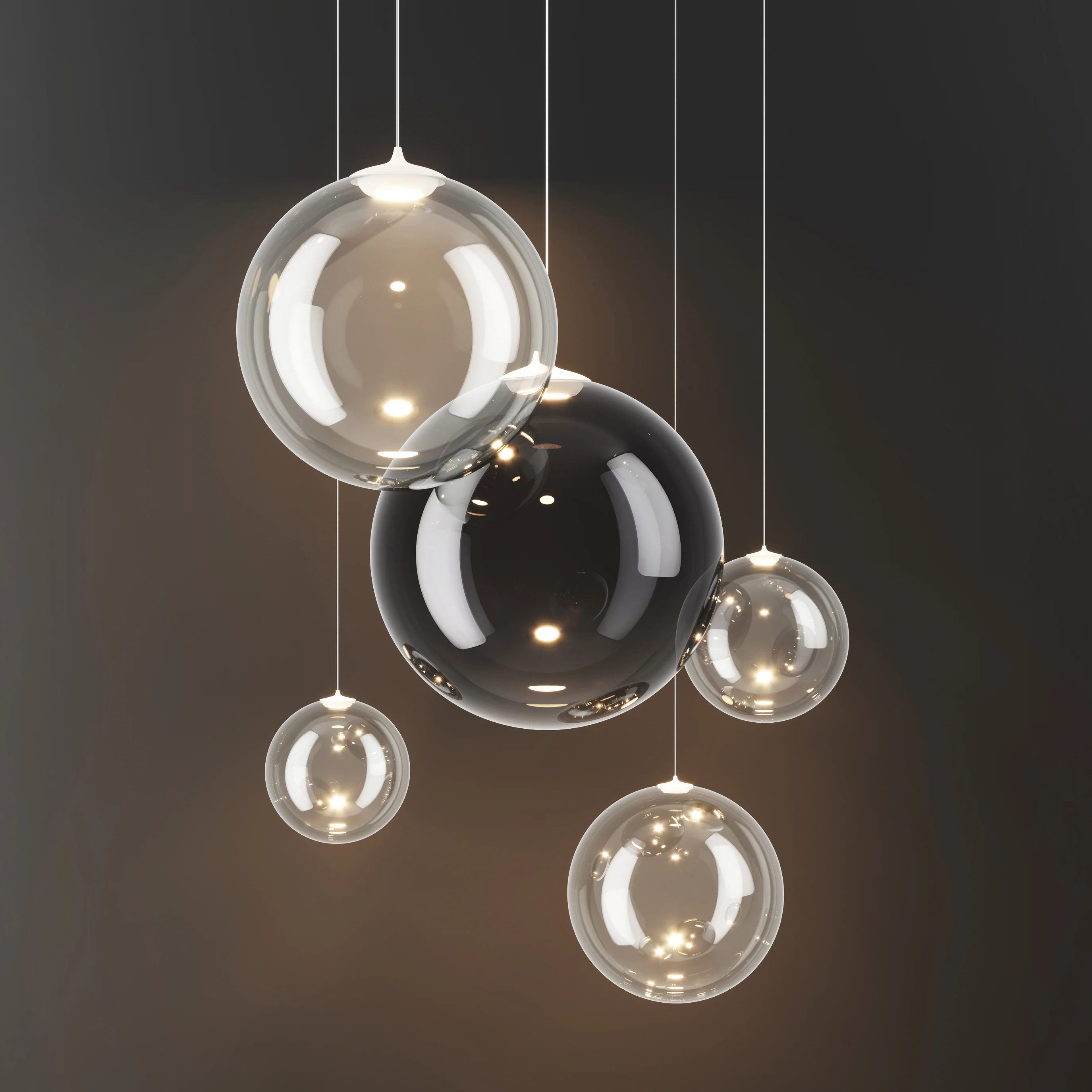 Random Solo 10 LED Pendant Light - Image 11