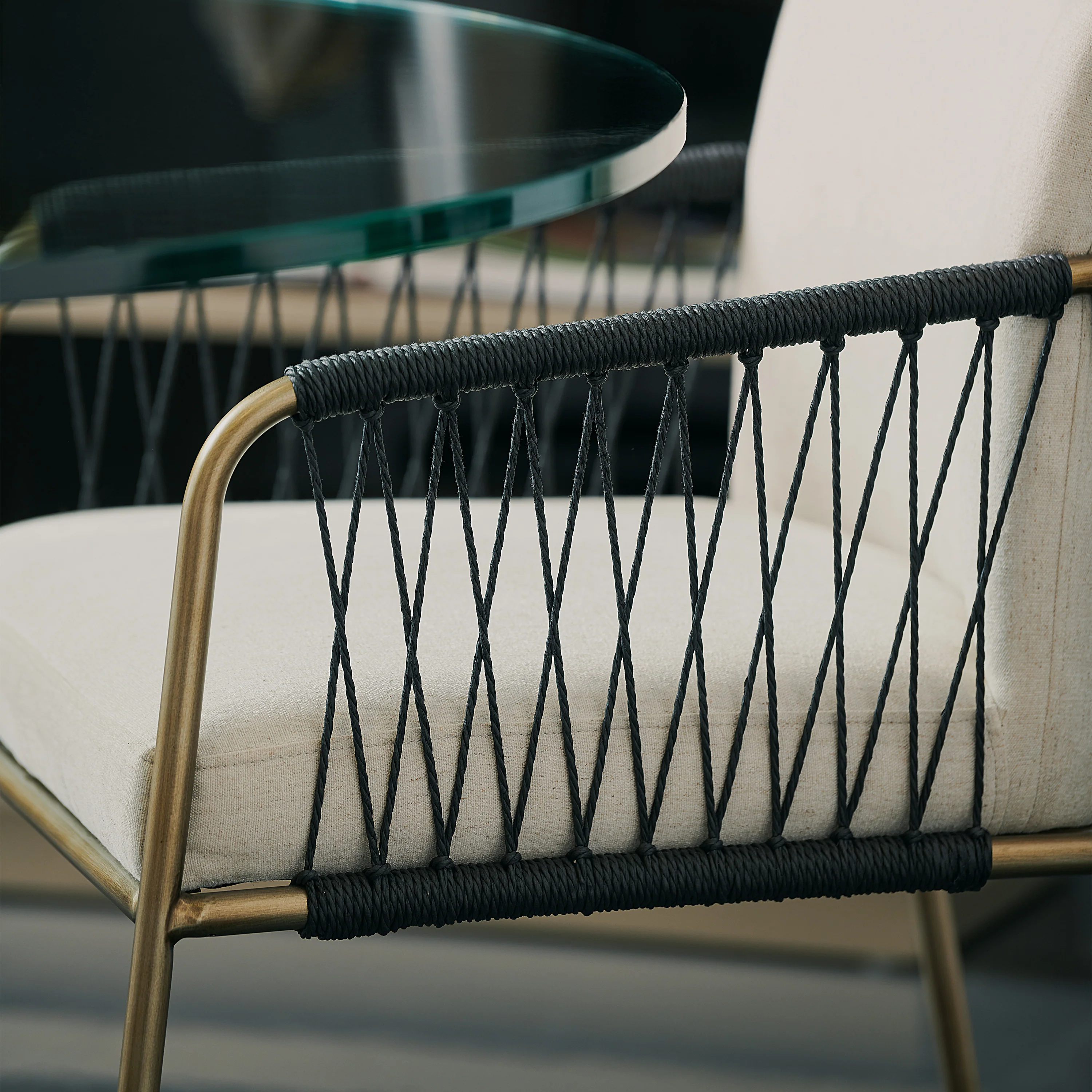 Remix Woven Dining Chair - Image 7