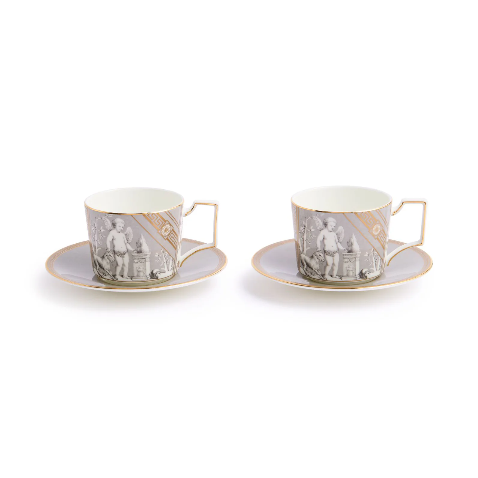 Renaissance Teapot and Teacup Saucer (Set of 2) - Image 4