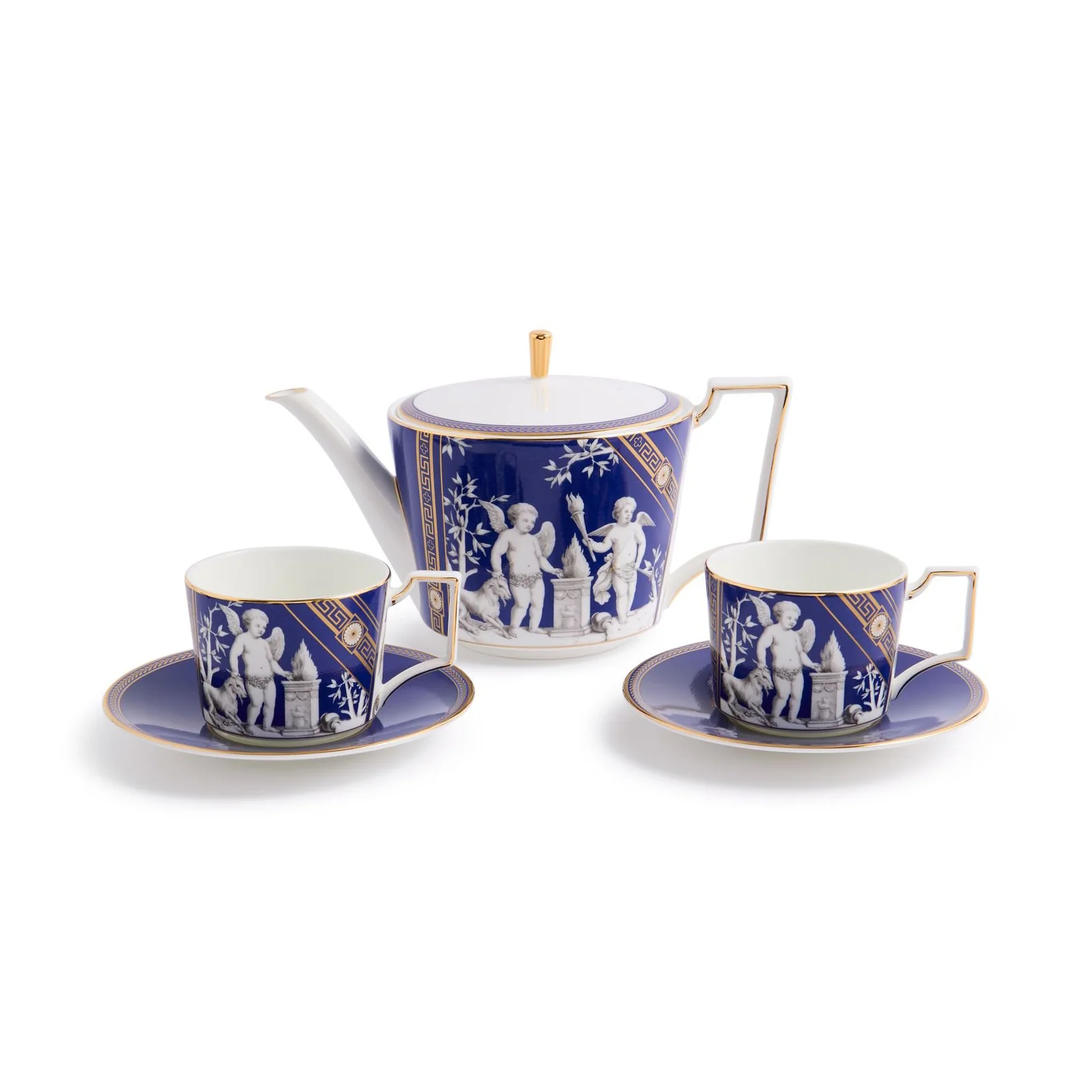 Renaissance Teapot and Teacup Saucer (Set of 2) - Image 6