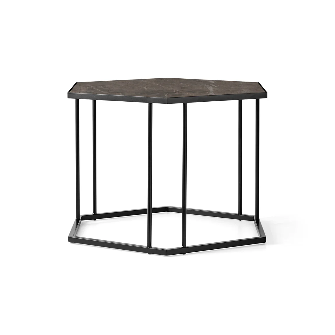 Renee Hexagonal Side Table - Image 2
