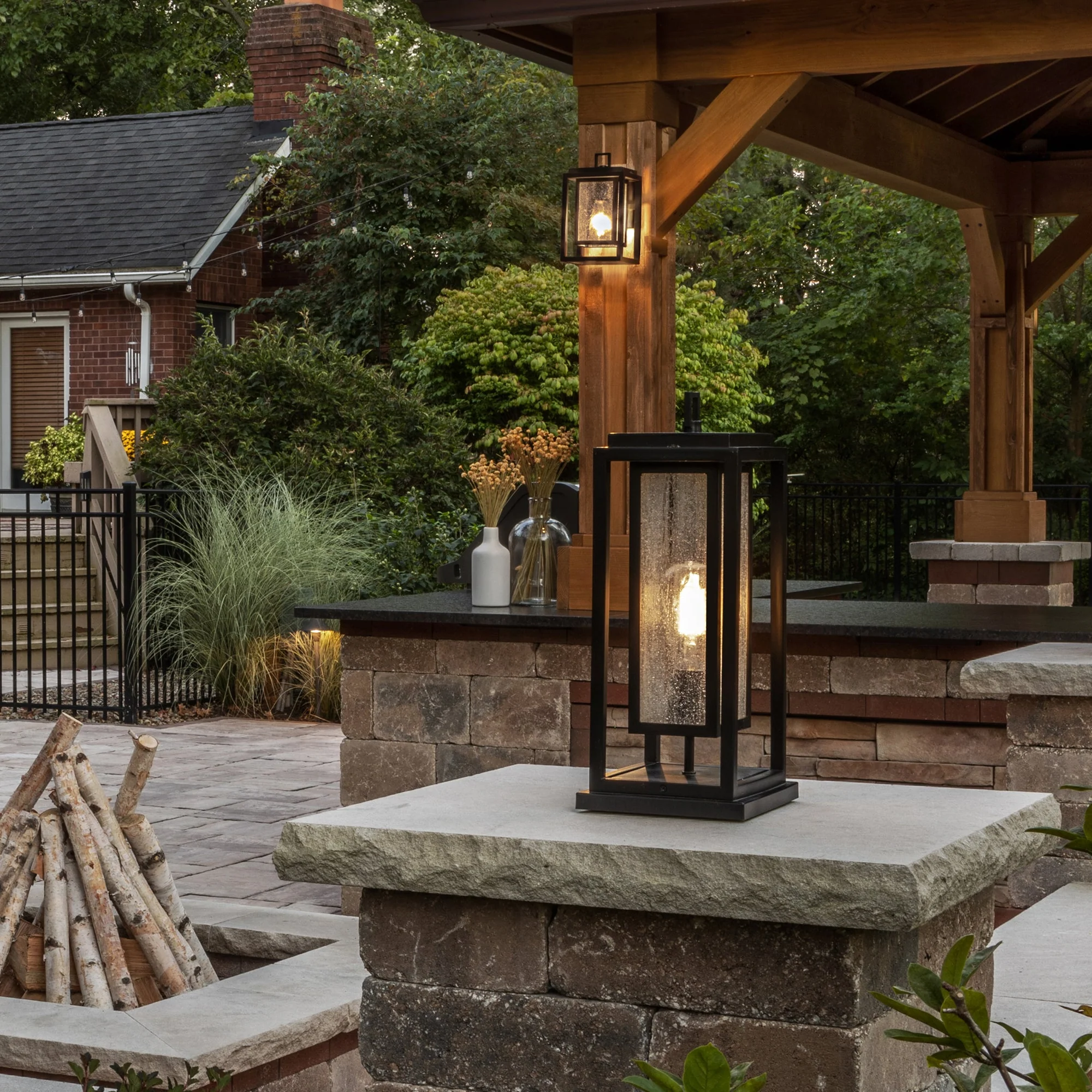 Republic Outdoor Pier Mount Lantern - Image 6