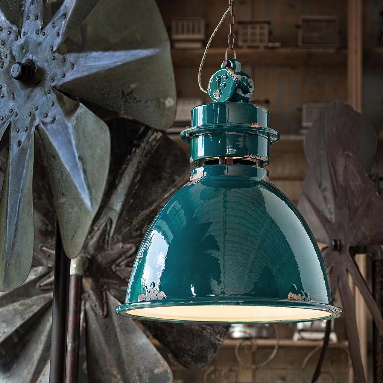 Retro Industrial Pendant Light - Image 11