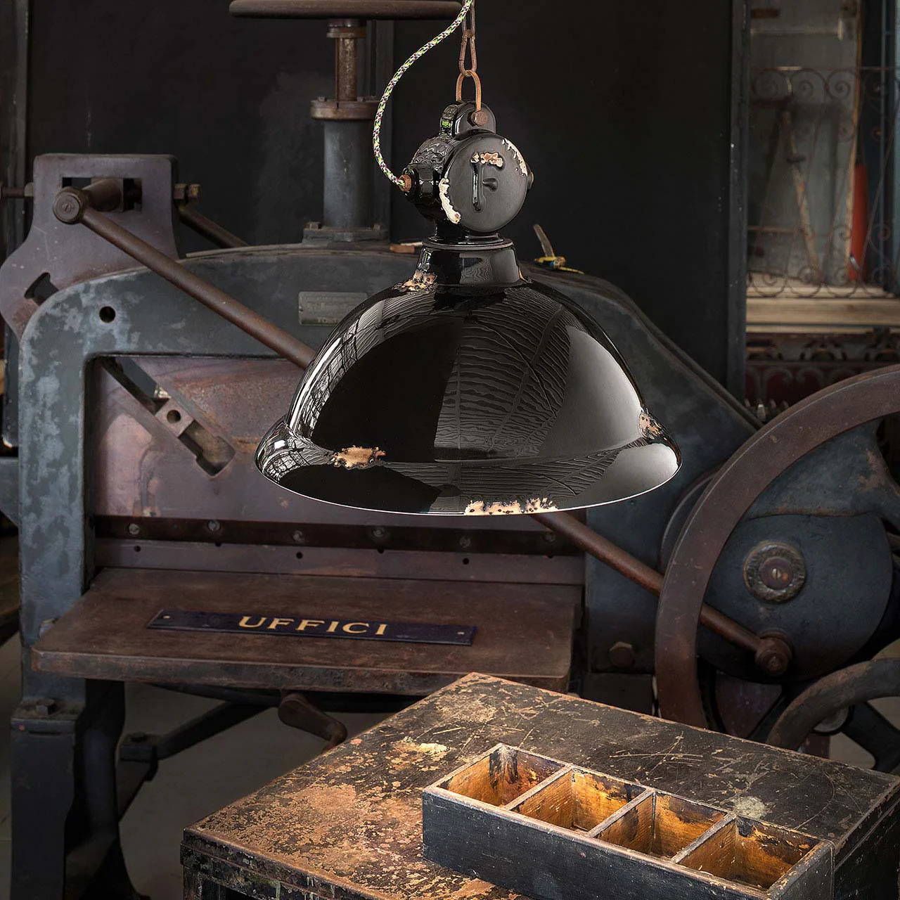 Retro Industrial Pendant Light - Image 35
