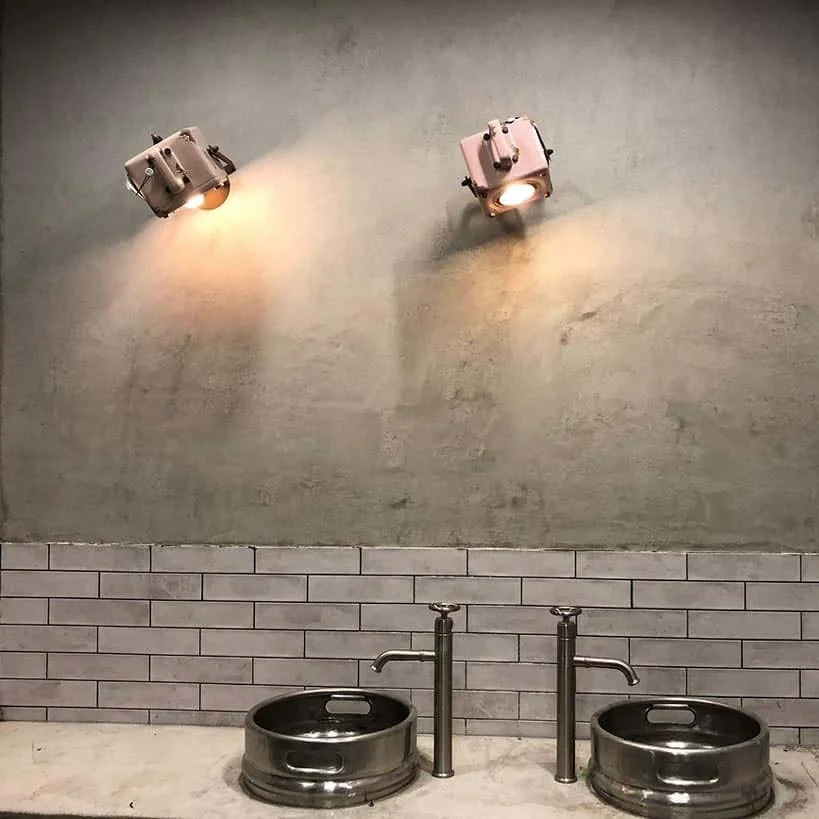 Retro Industrial Spotlight Wall Sconce - Image 7