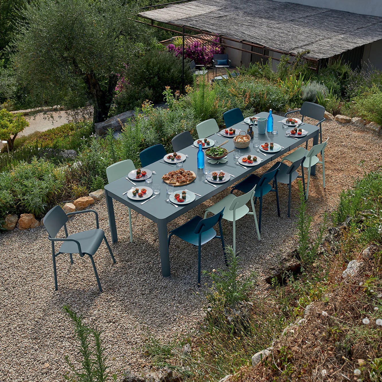 Ribambelle Extendable Outdoor Dining Table - Image 61