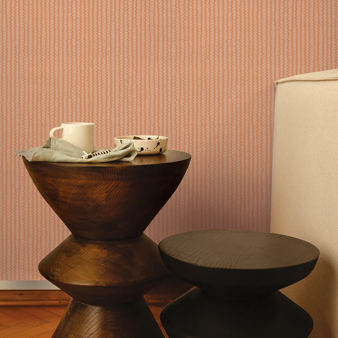 Rick Rack Revival Grasscloth Wallpaper - Image 15