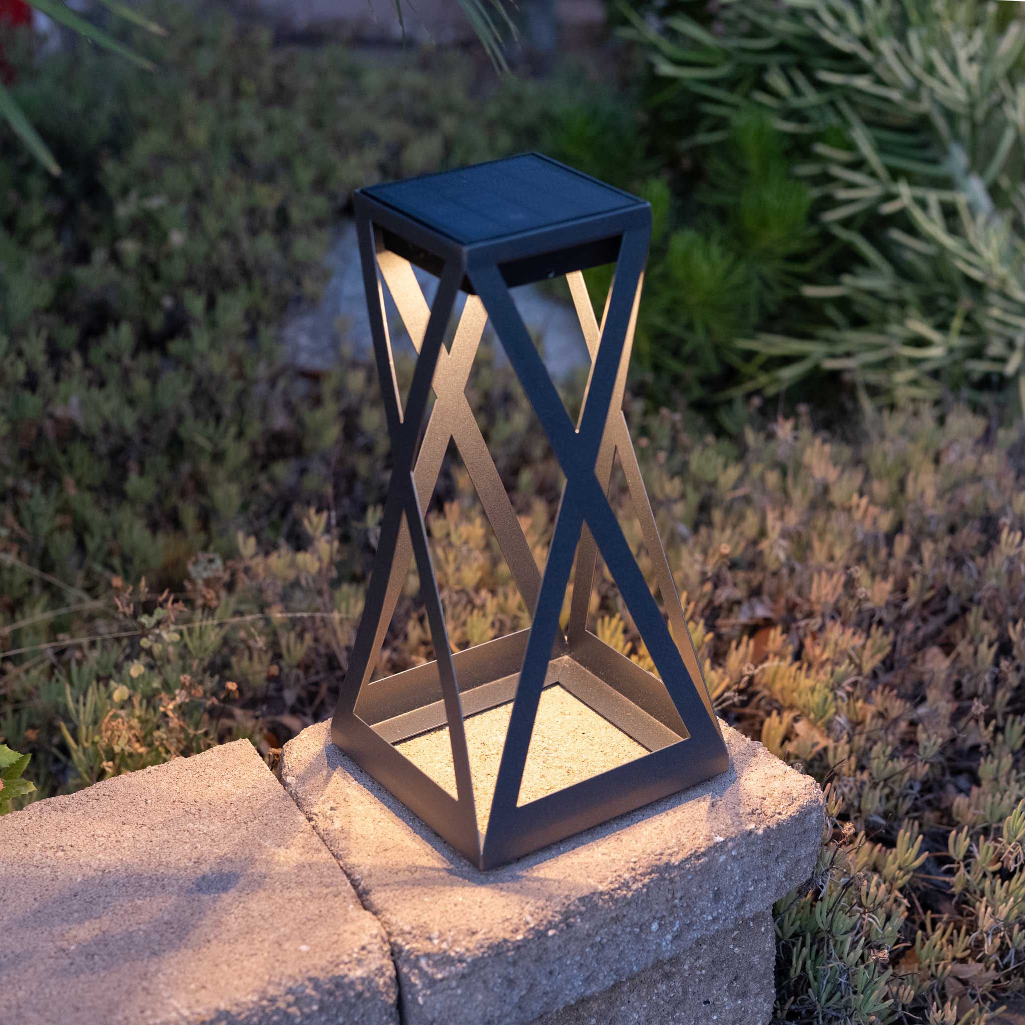 Rick Solar Outdoor Lantern - Image 2