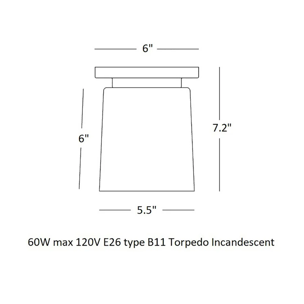 Rico Espinet Nina Flush Mount - Image 8