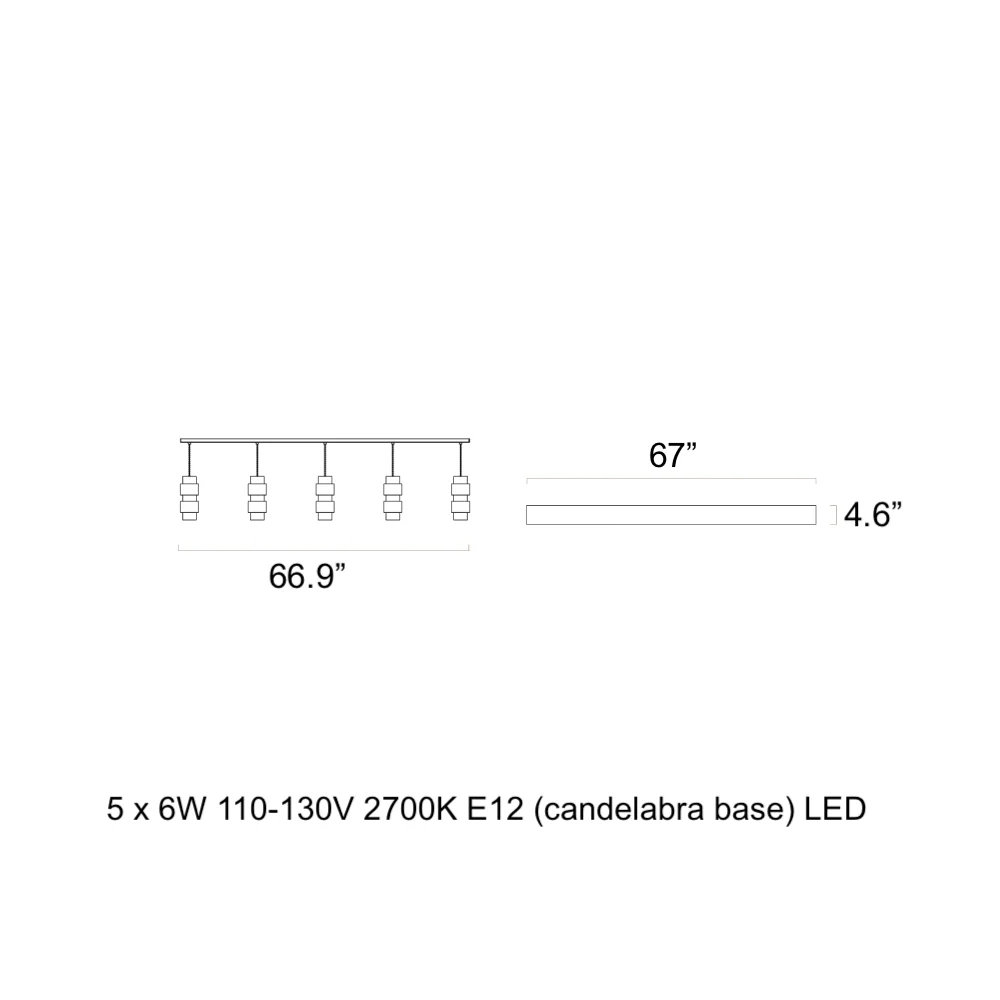 Ring Cluster Pendant Light - Image 8