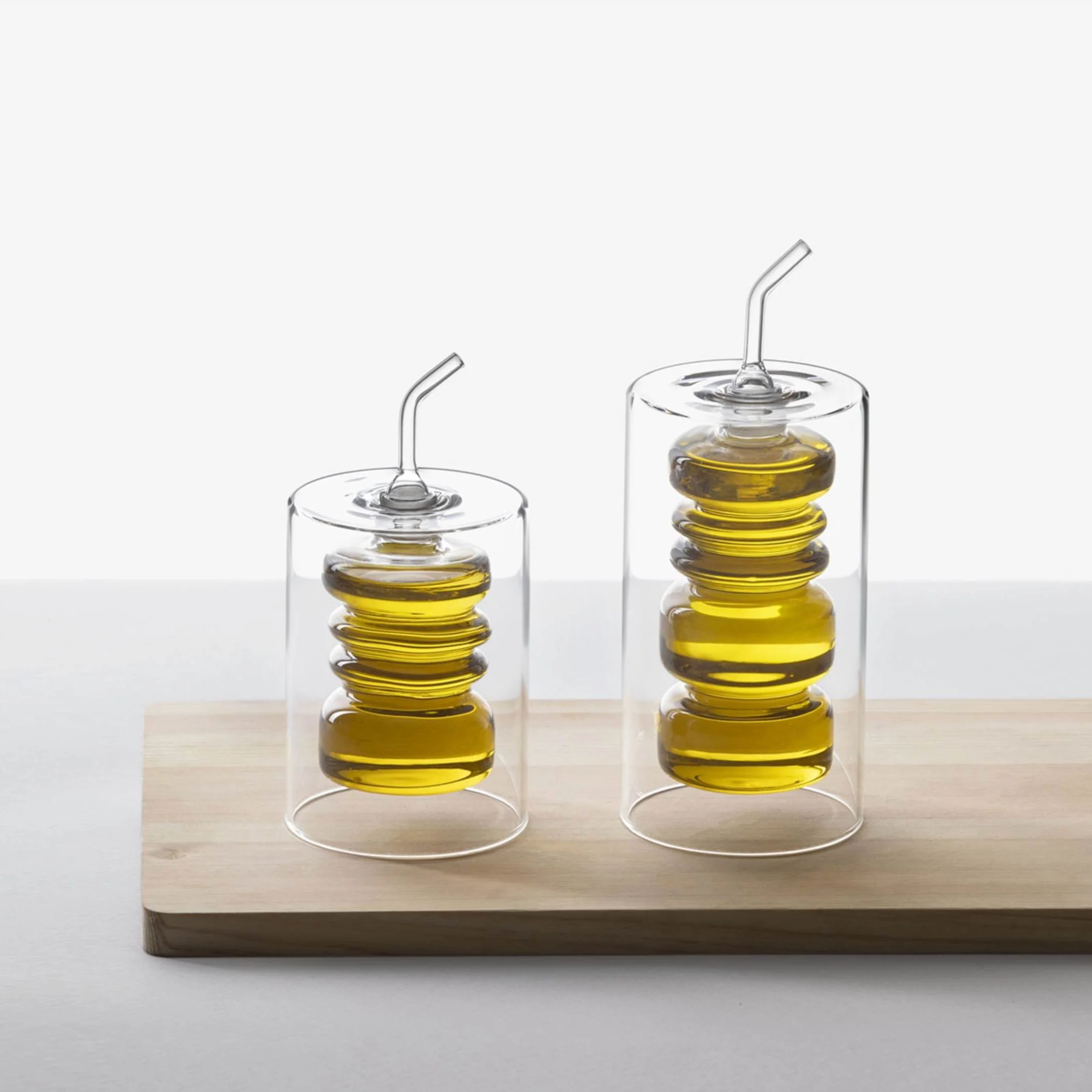 Rings Olive Oil Bottle (Set of 2) - Image 2