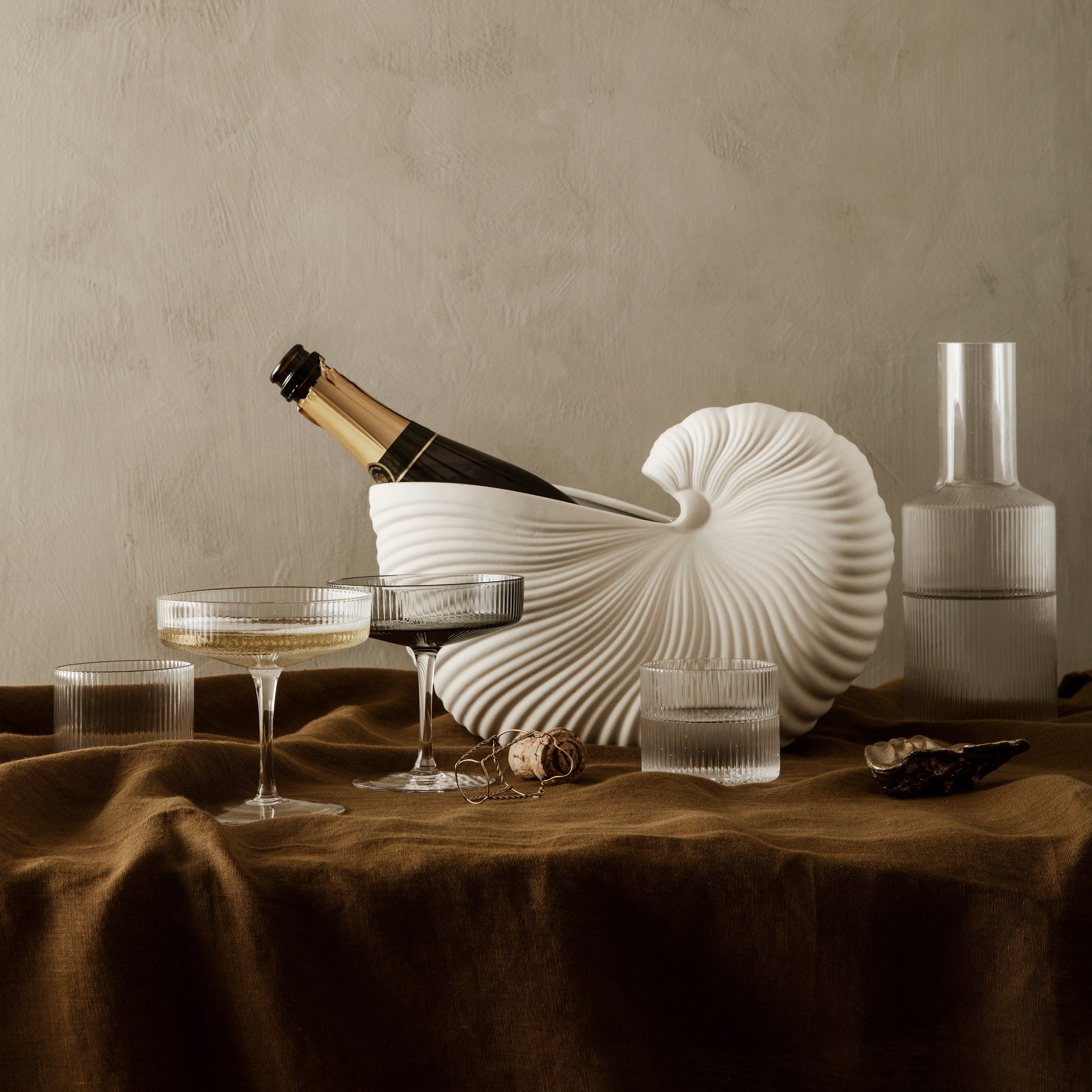 Ripple Champagne Saucer (Set of 2) - Image 9