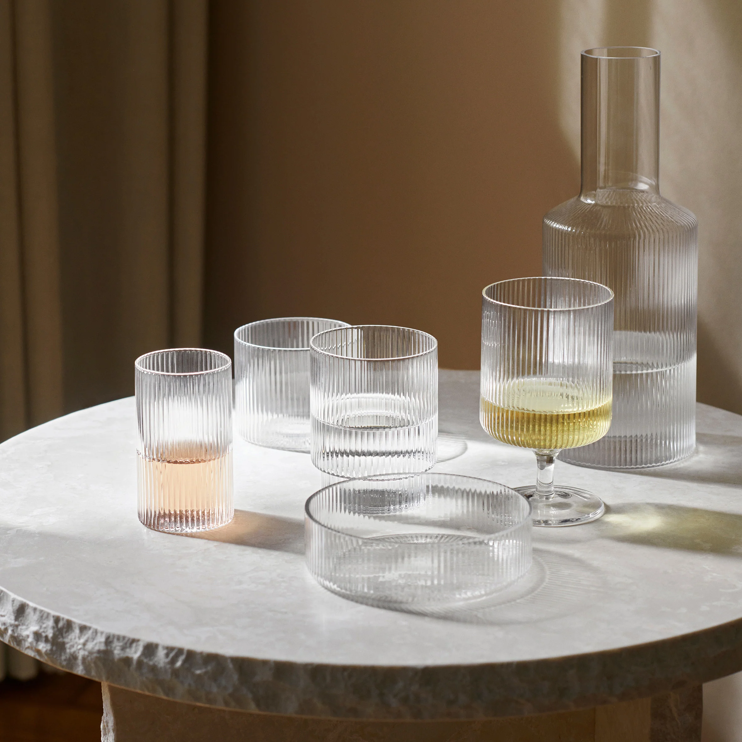 Ripple Water Glasses (Set of 4) - Image 5