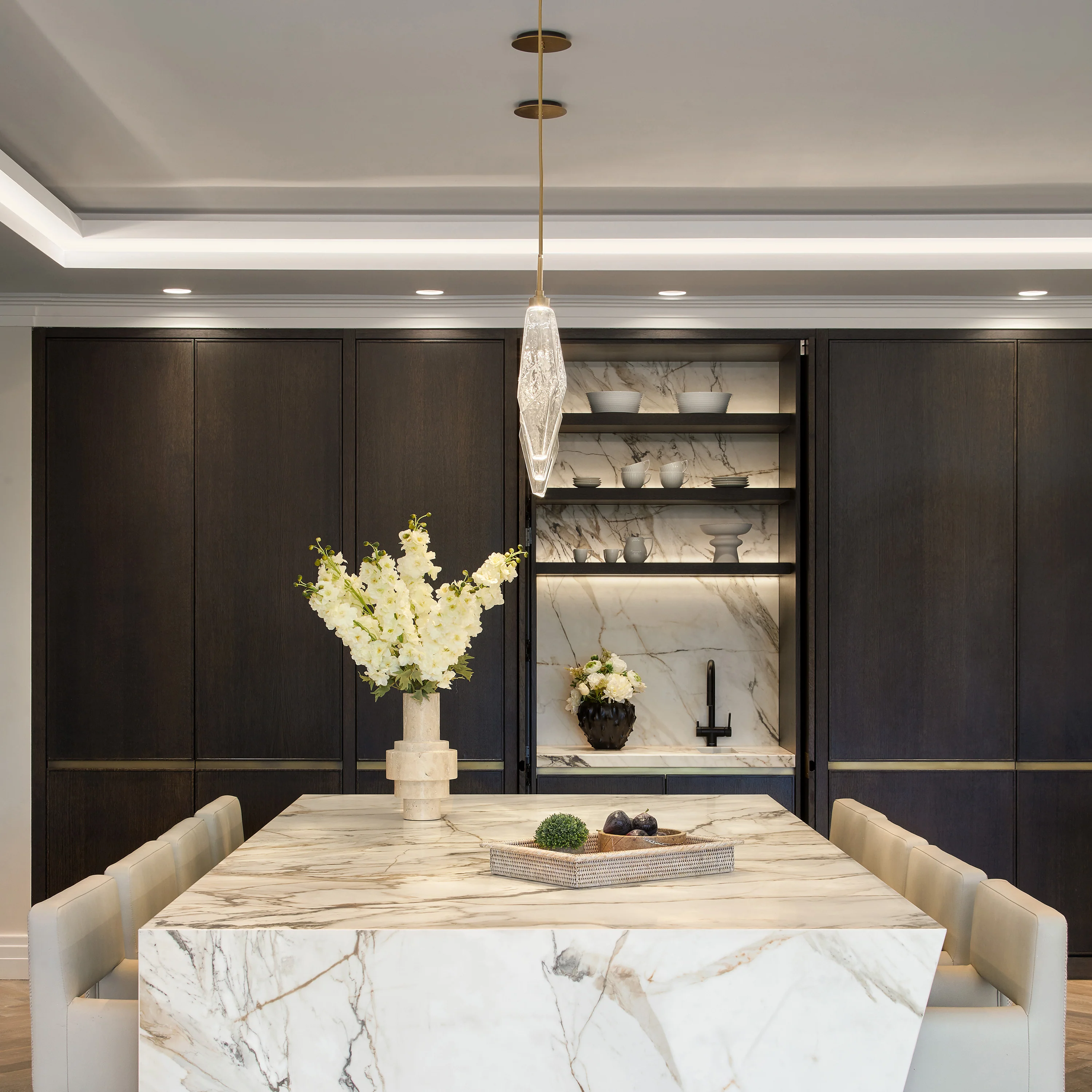 Rock Crystal LED Pendant Light - Image 13