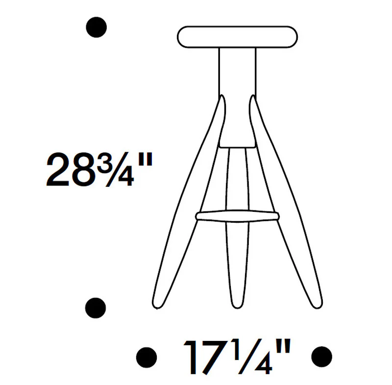 EA001 Bar Stool "Rocket" - Image 17