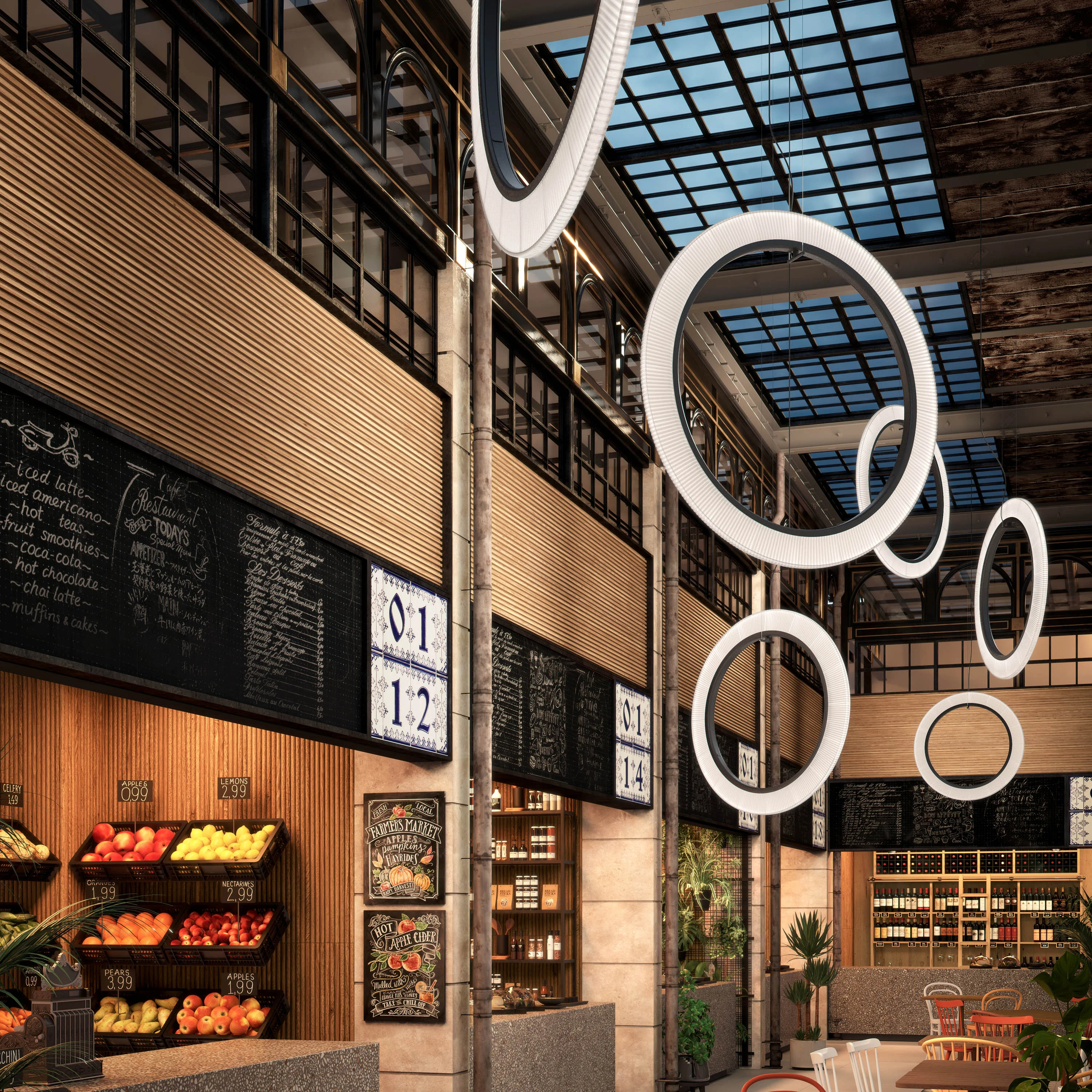 Roda Vertical LED Pendant Light - Image 13