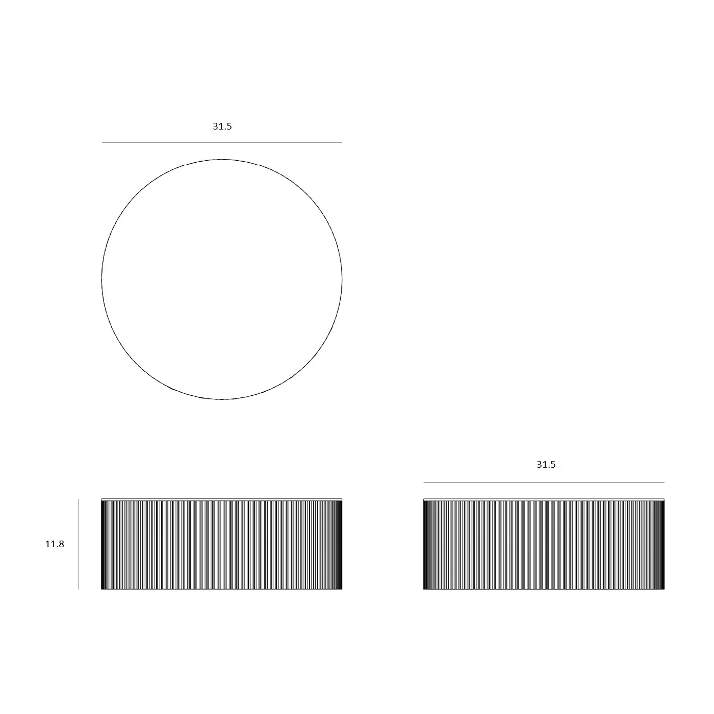 Roller Max Round Storage Coffee Table - Image 20