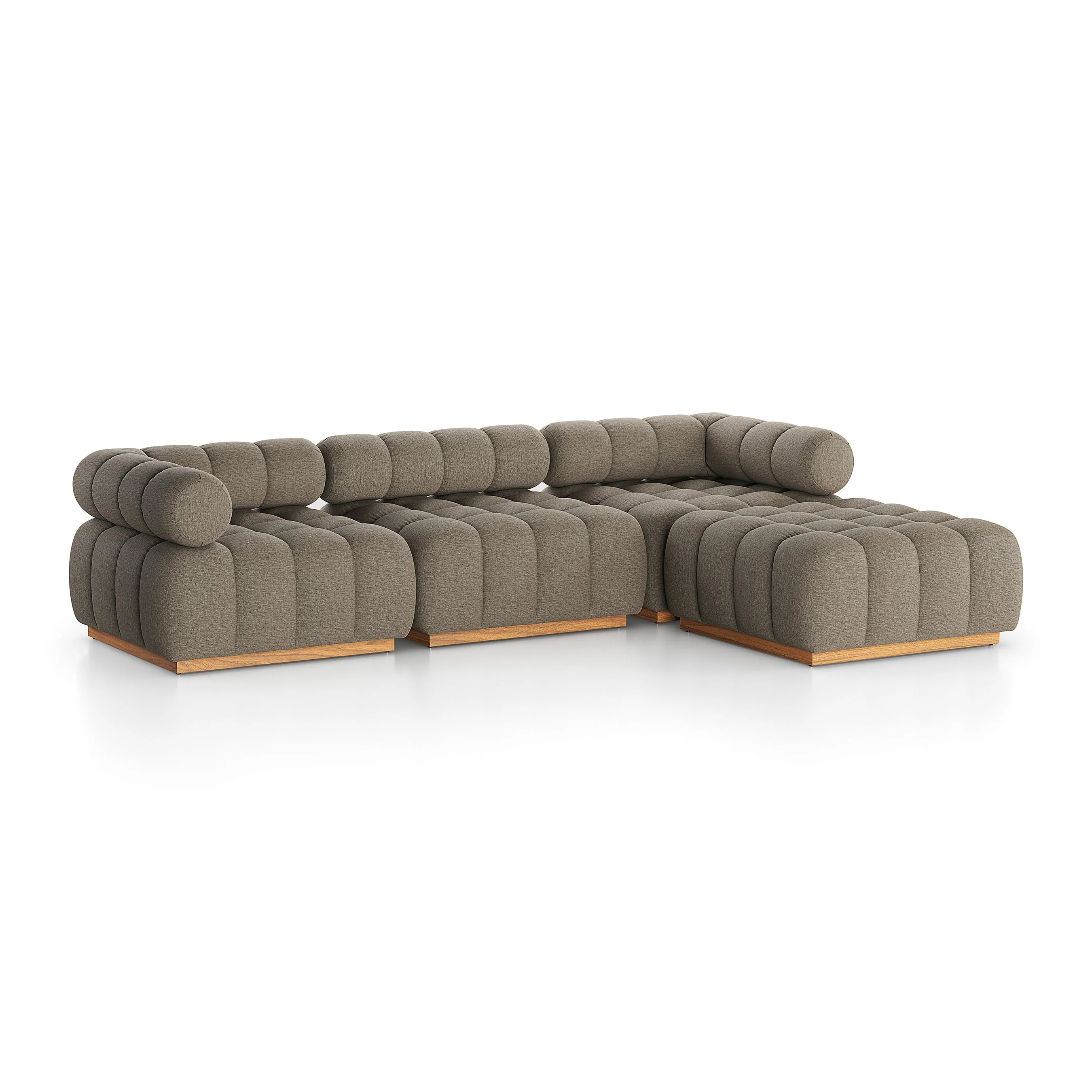 Roma Outdoor 3-Piece Sectional