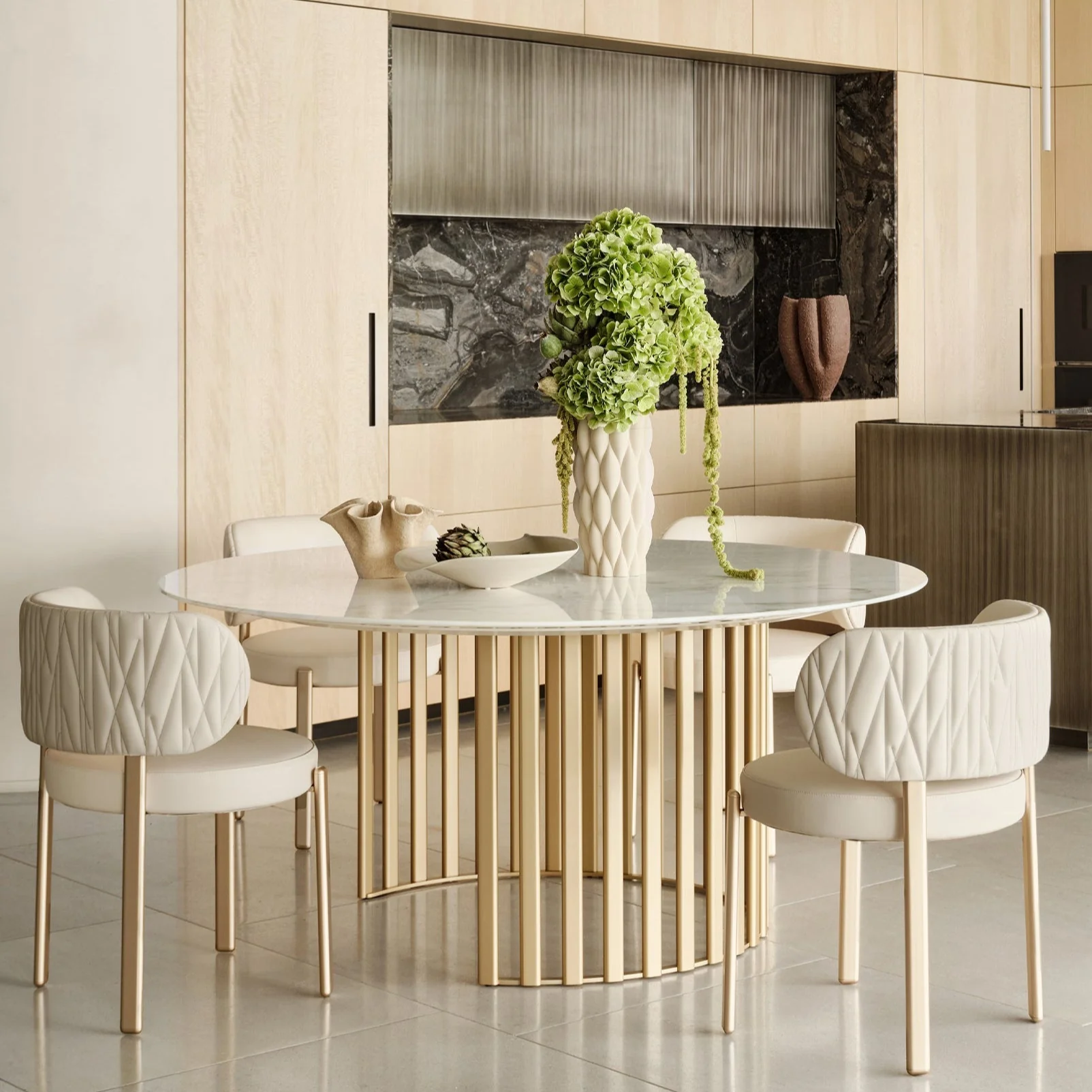 Roma Round Dining Table - Image 8