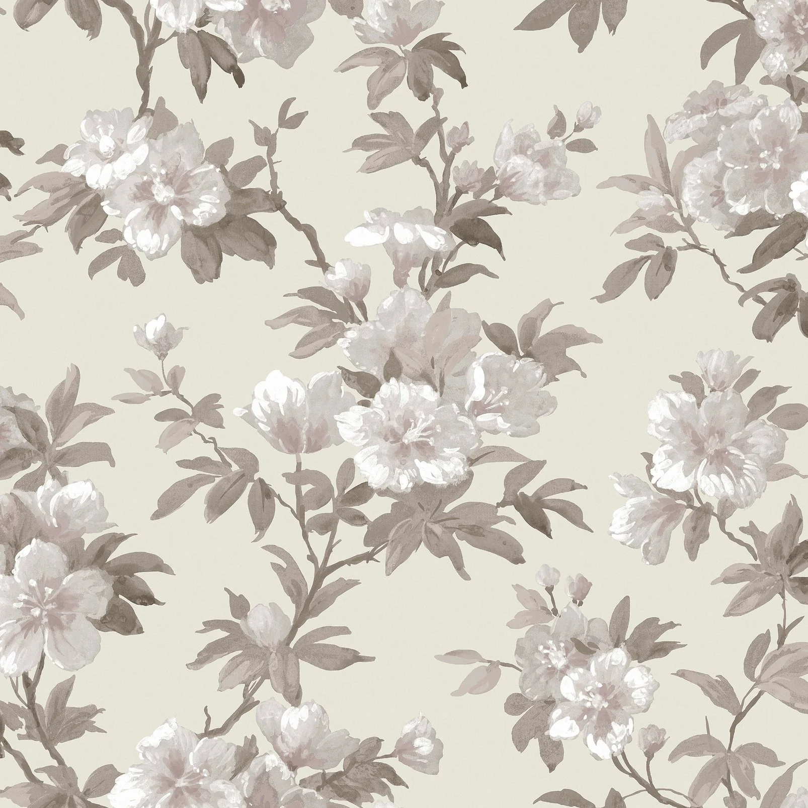 Laura Ashley Laura Ashley Rosamund Apricot Wallpaper