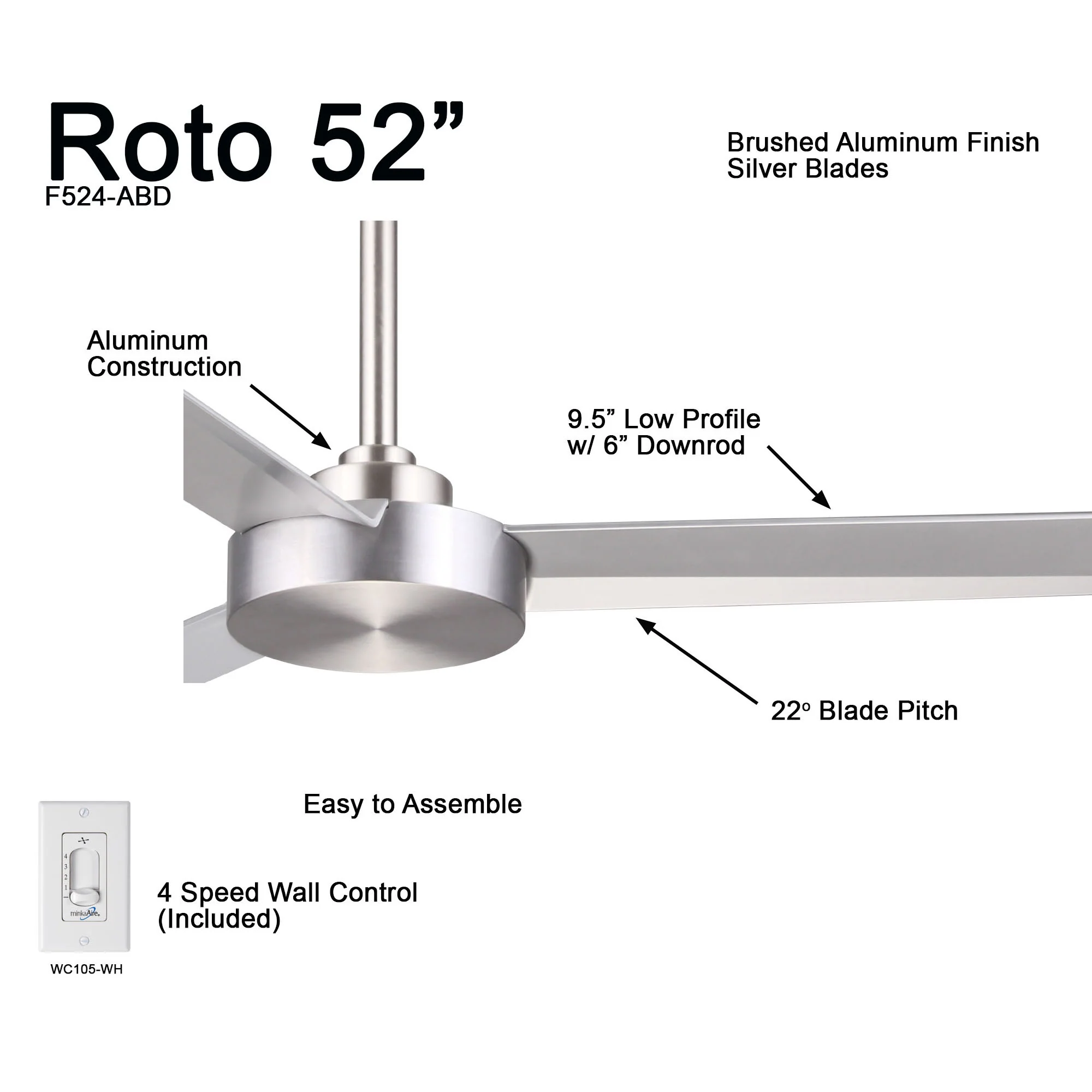 Roto Ceiling Fan - Image 9