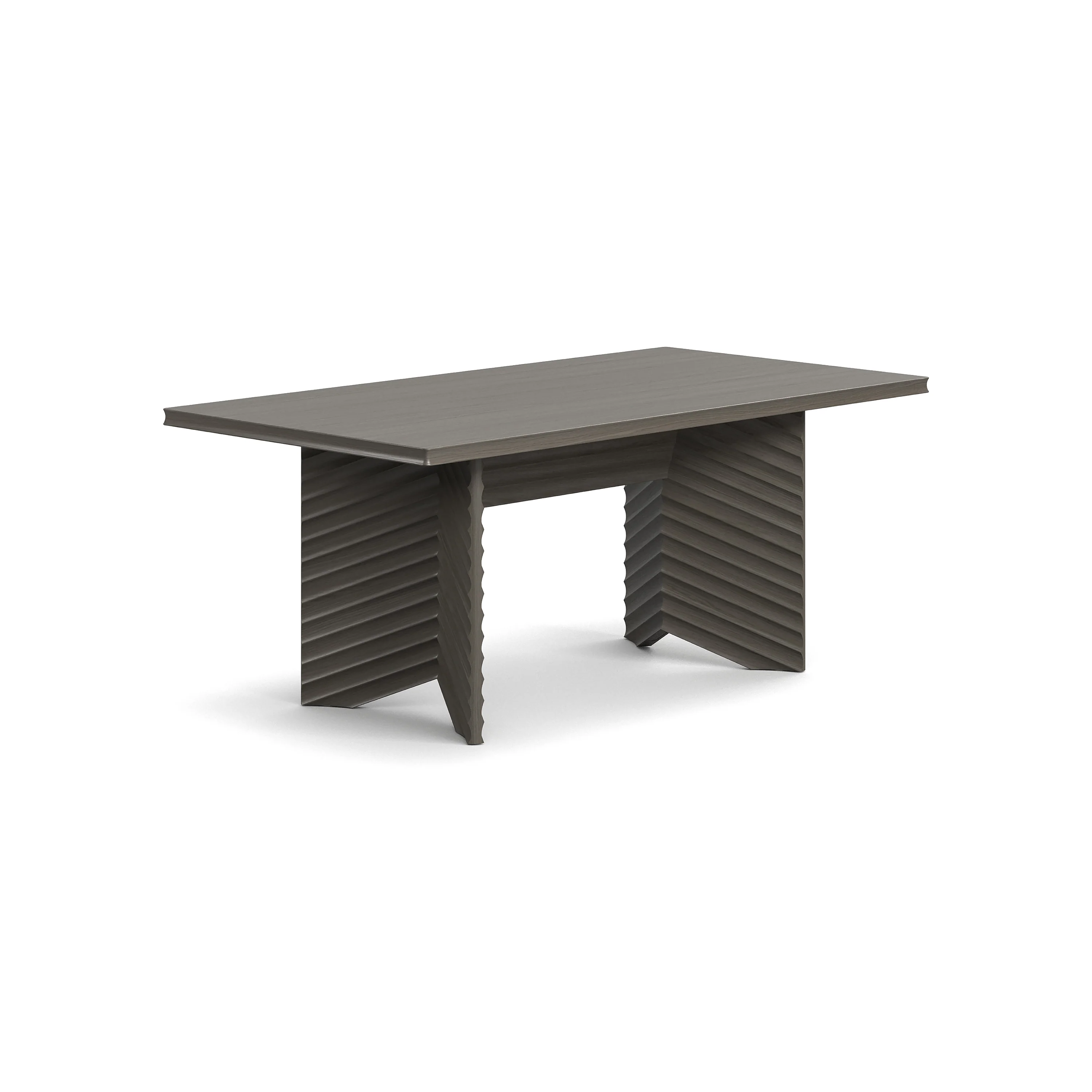 Rows Diagonal Dining Table - Image 15