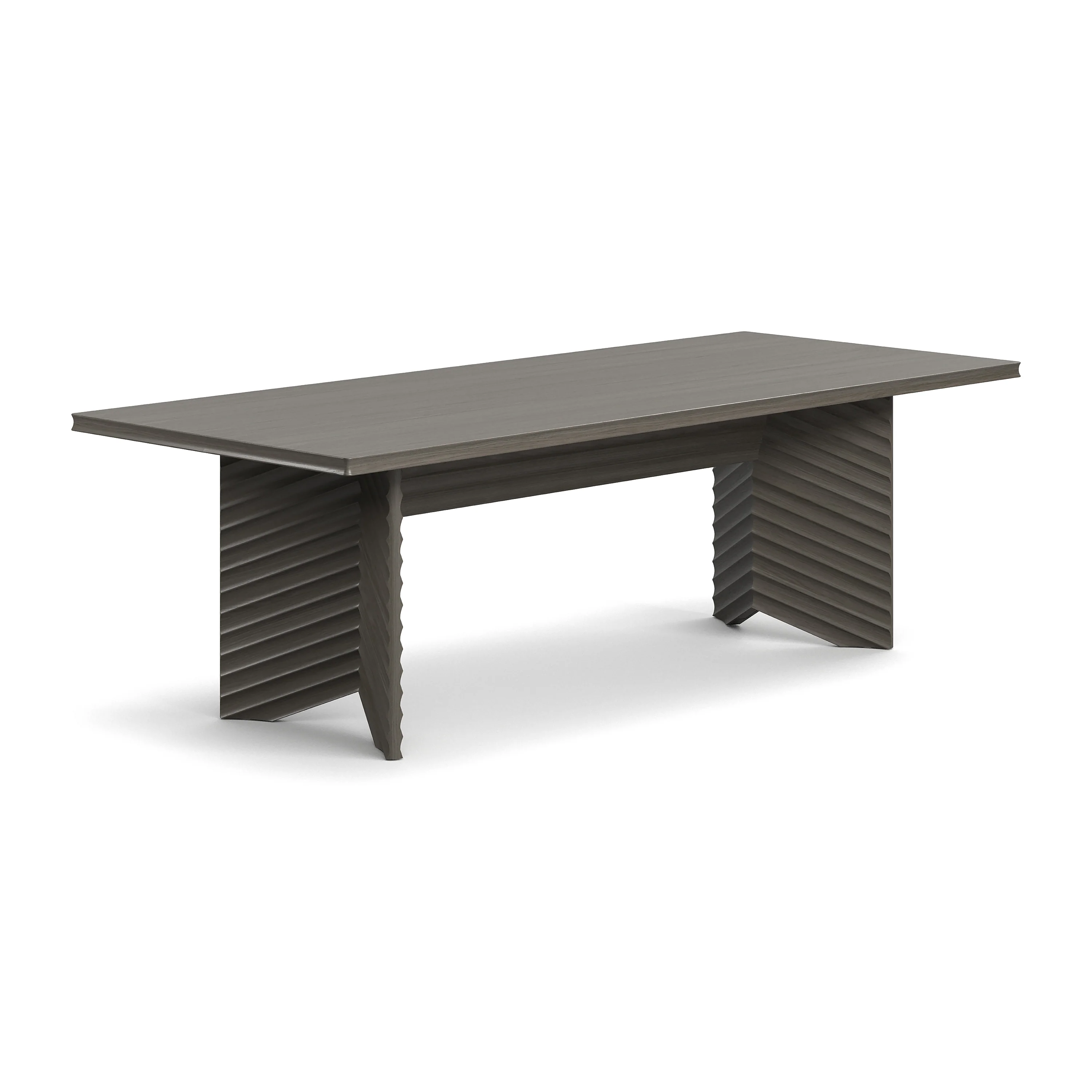 Rows Diagonal Dining Table - Image 6