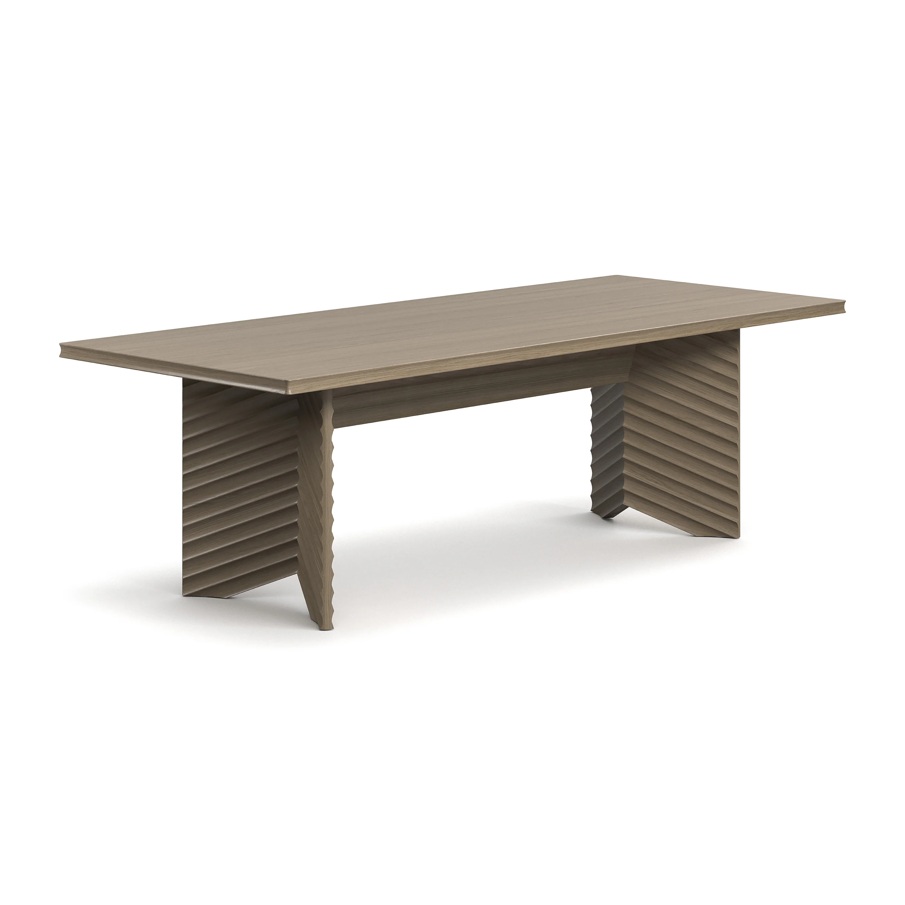Rows Diagonal Dining Table - Image 9